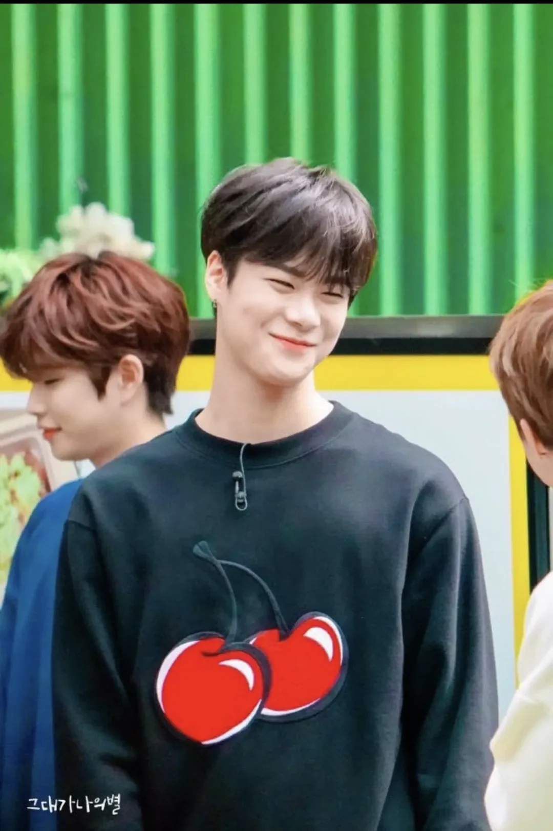 A moment captured by Moonbin (ASTRO)'s fan