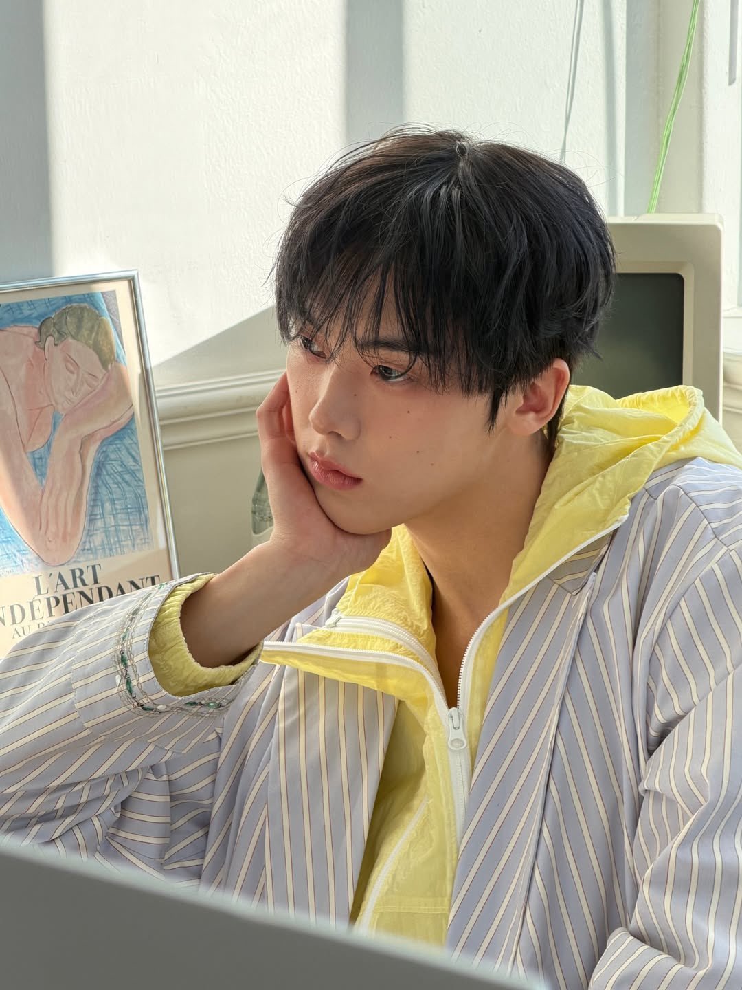 A moment captured by Sanha (ASTRO)'s fan