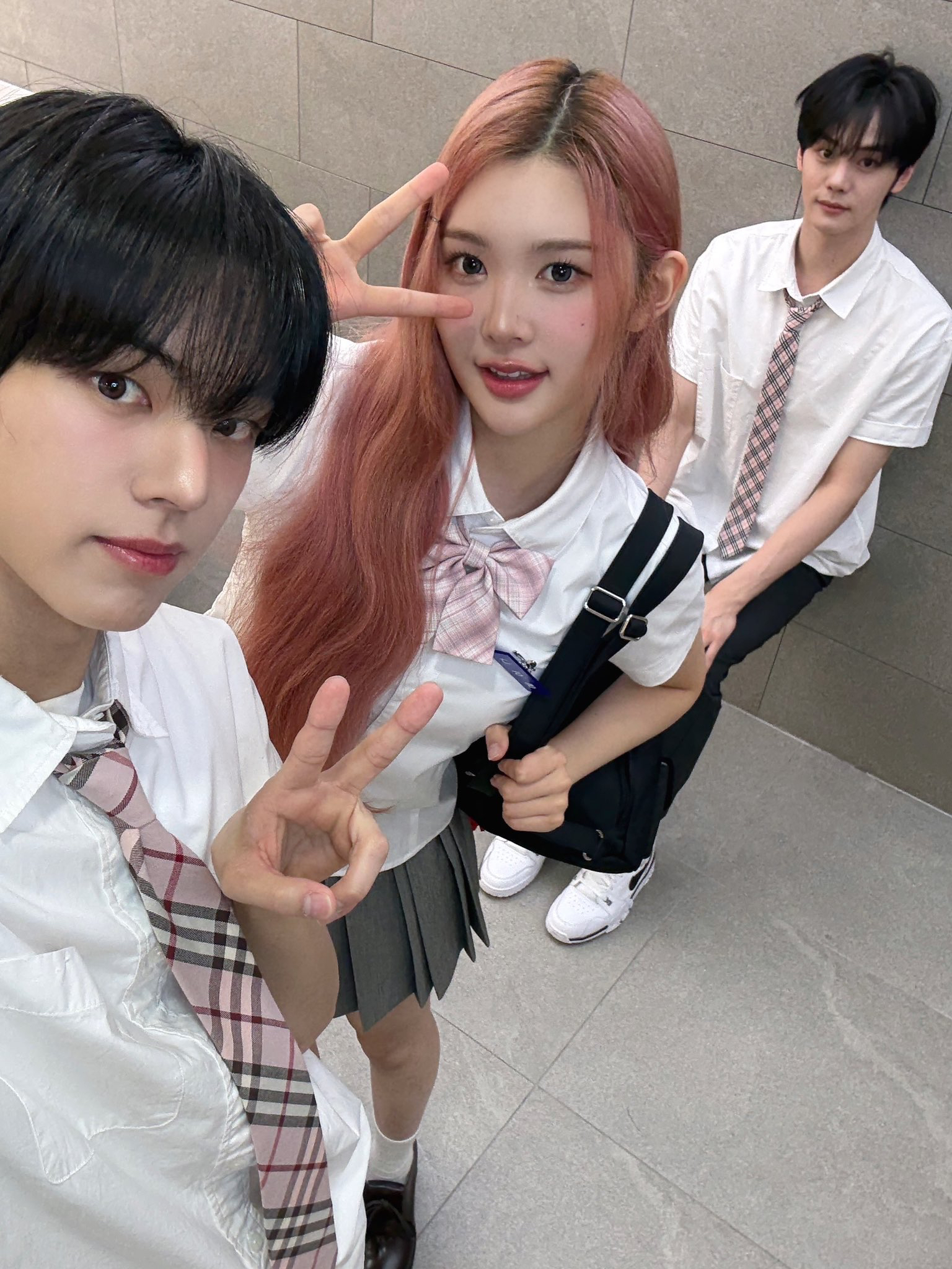 A moment captured by Kim Gyuvin's fan