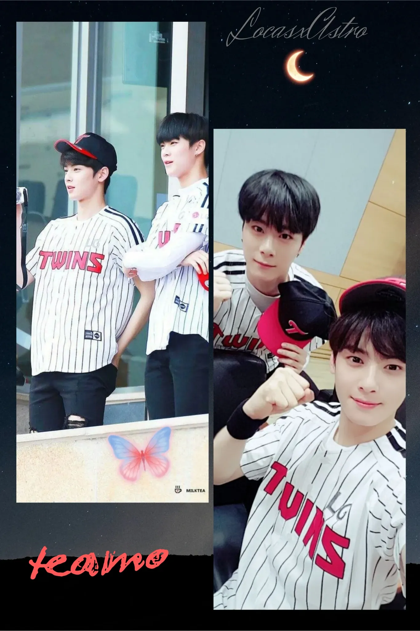 Recent activity shot of Eunwoo (ASTRO)