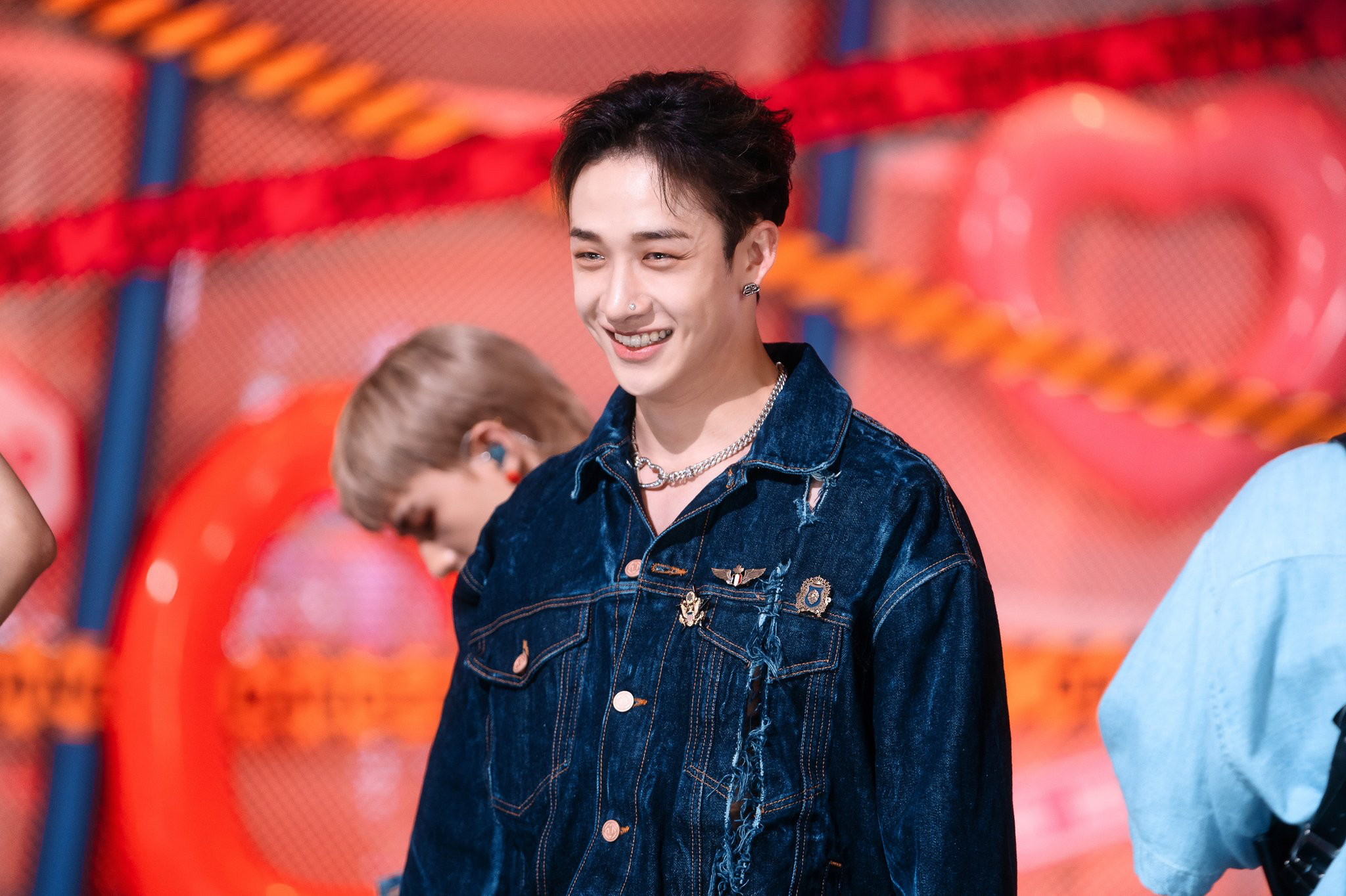Recent activity shot of Bang Chan (Stray Kids)