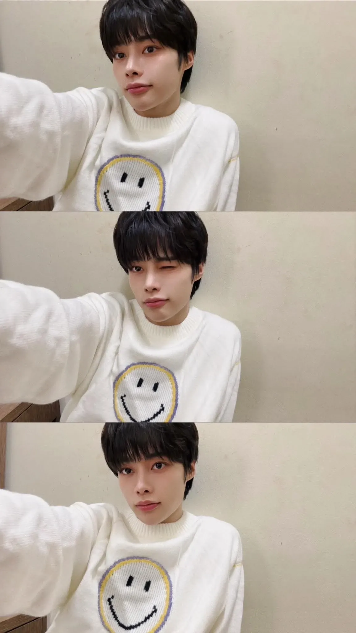 A moment captured by Hanbin (TEMPEST)'s fan