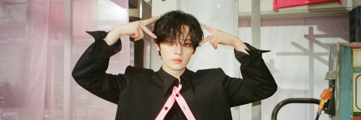 Recent activity shot of Lee Know (Stray Kids)