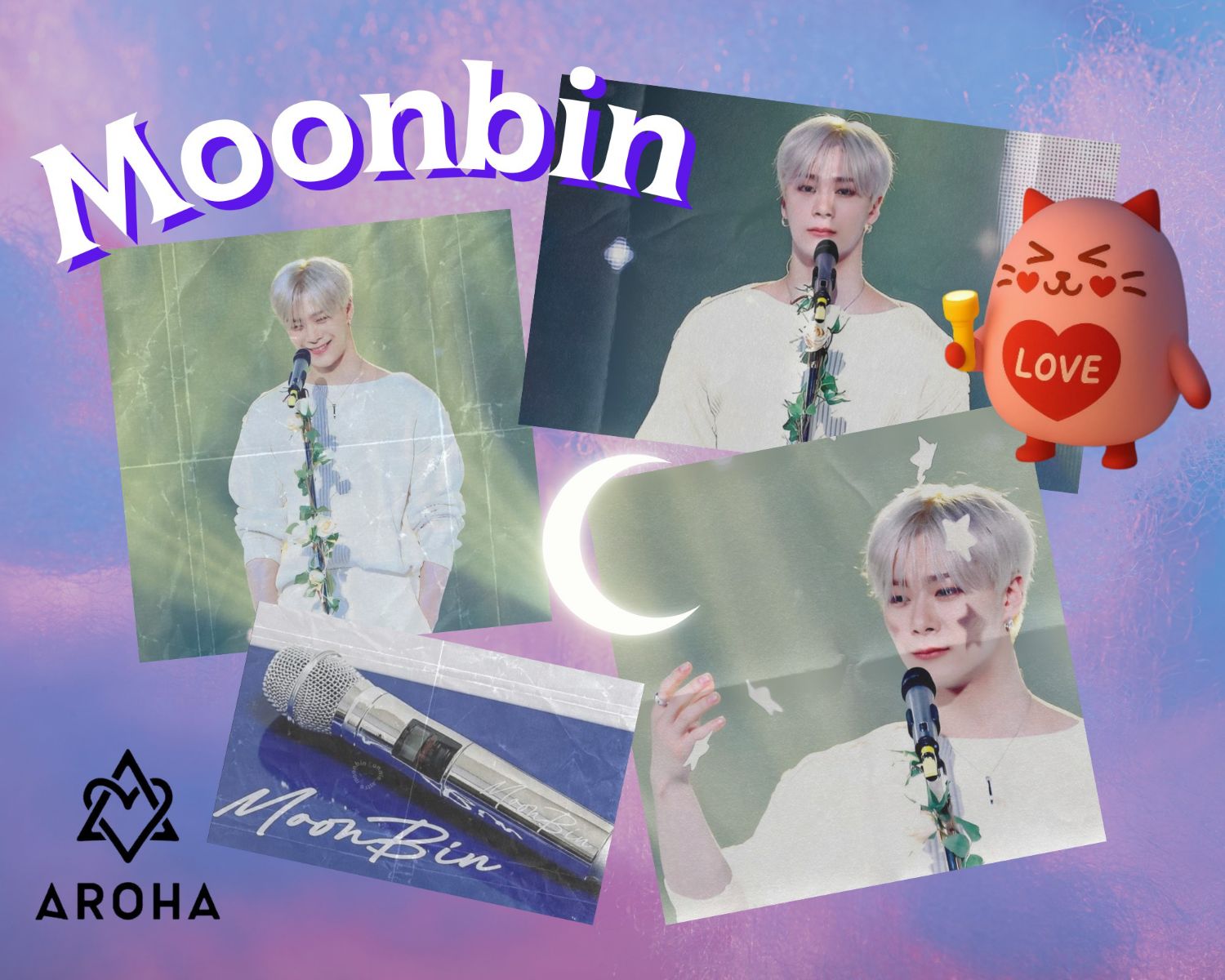A moment captured by Moonbin (ASTRO)'s fan