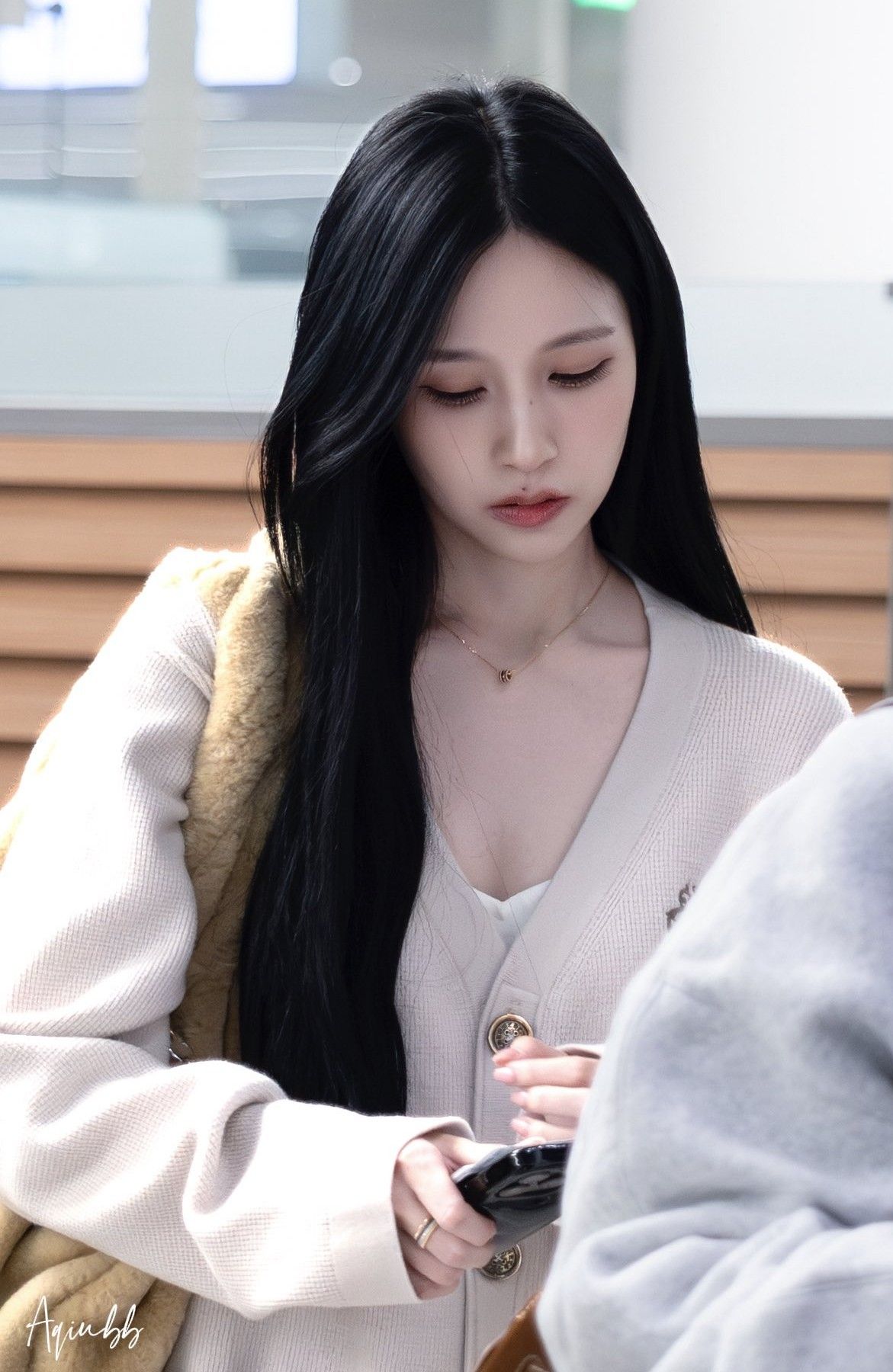 Recent activity shot of Mina (TWICE)