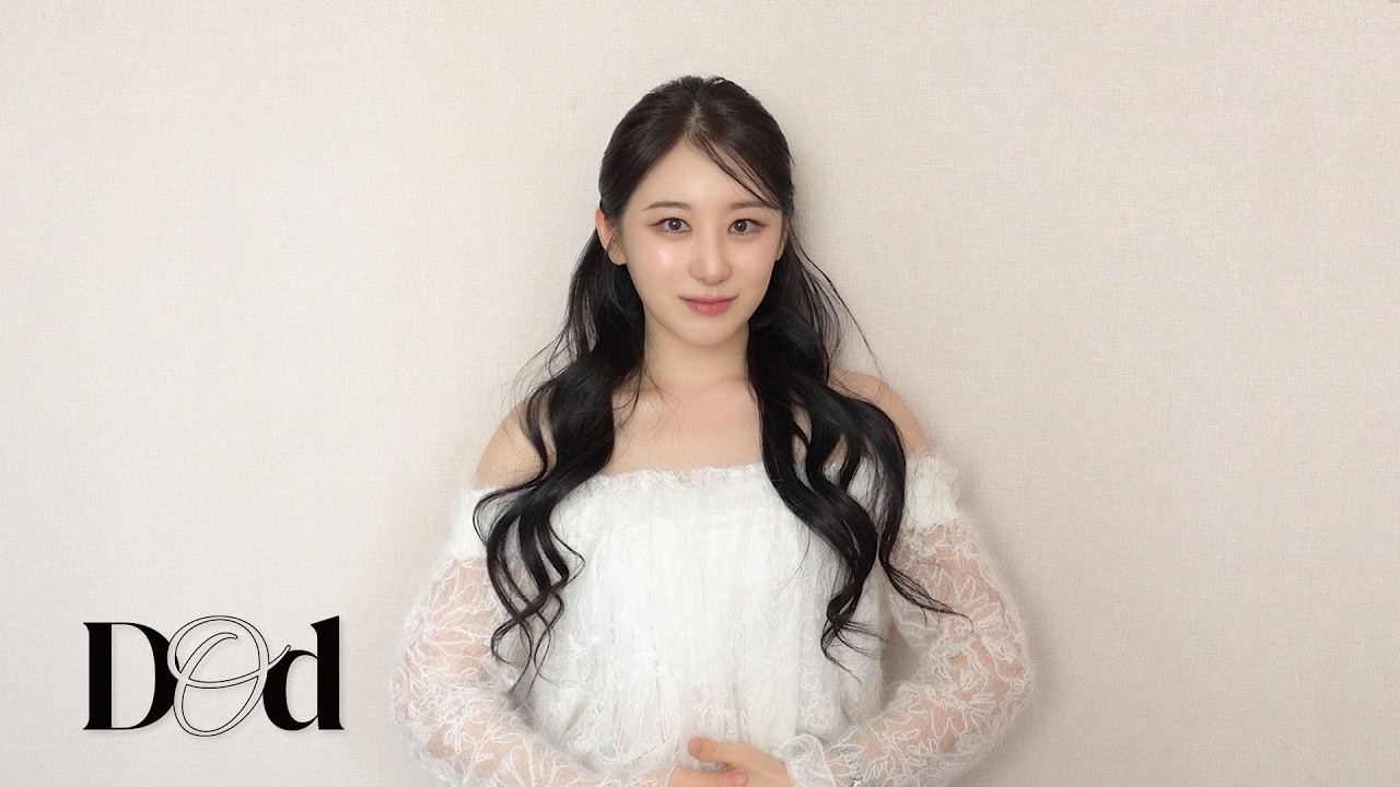 A moment captured by Lee Chaeyeon's fan