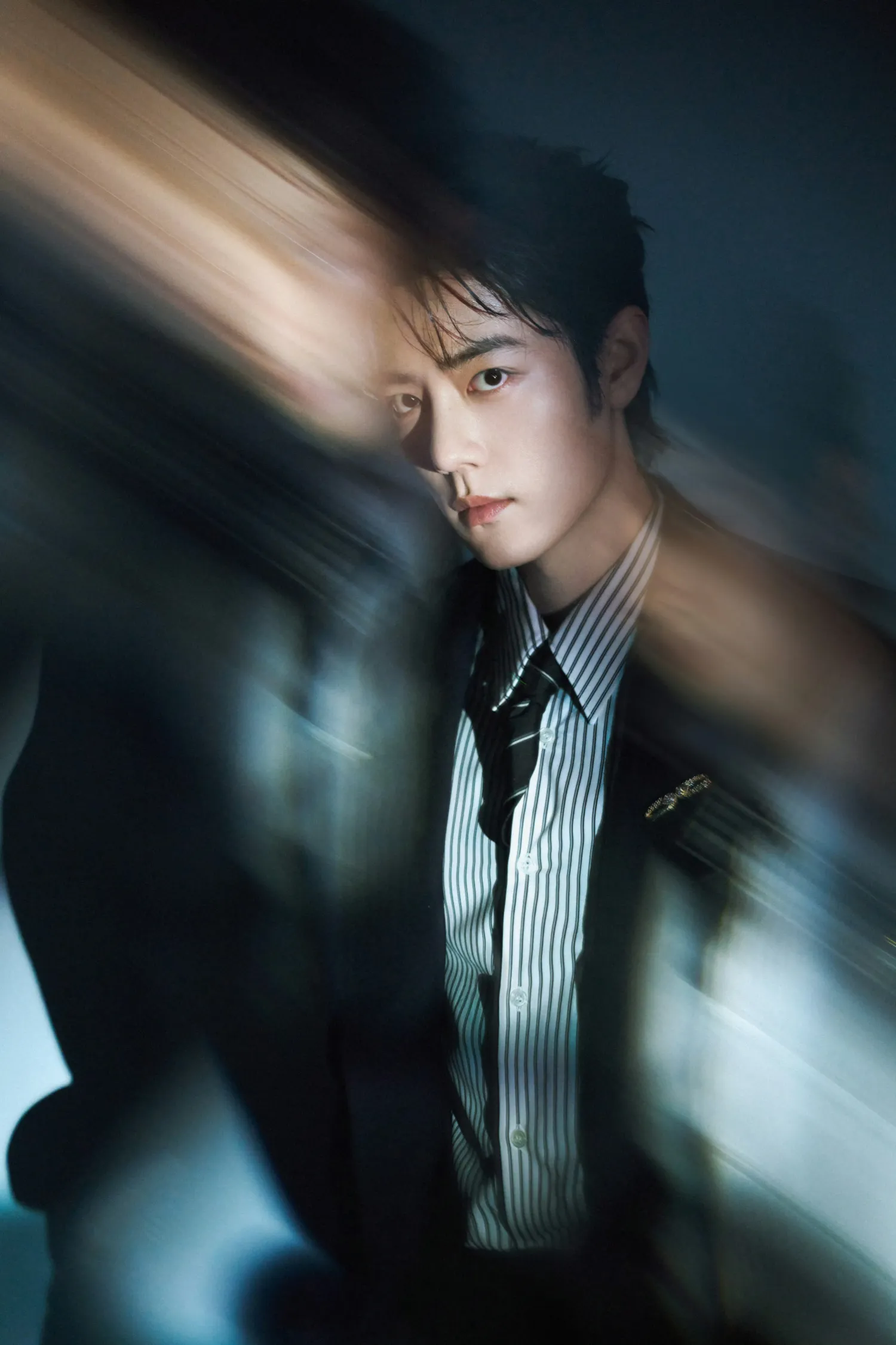 A moment captured by Xiao Zhan's fan