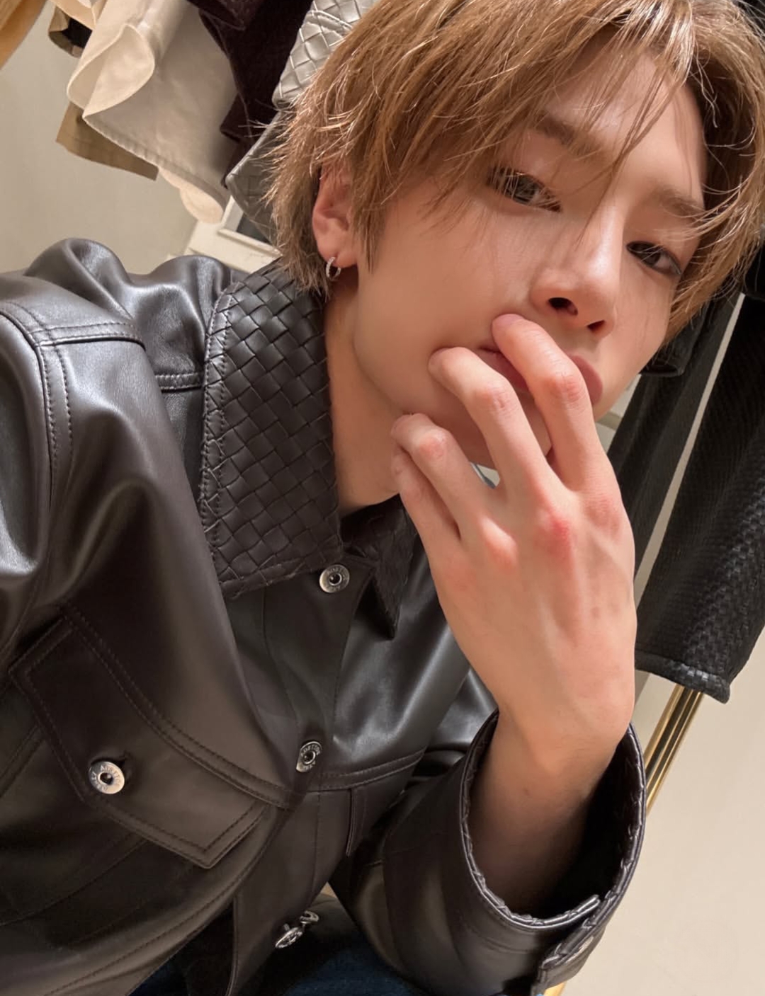 A moment captured by I.N (Stray Kids)'s fan