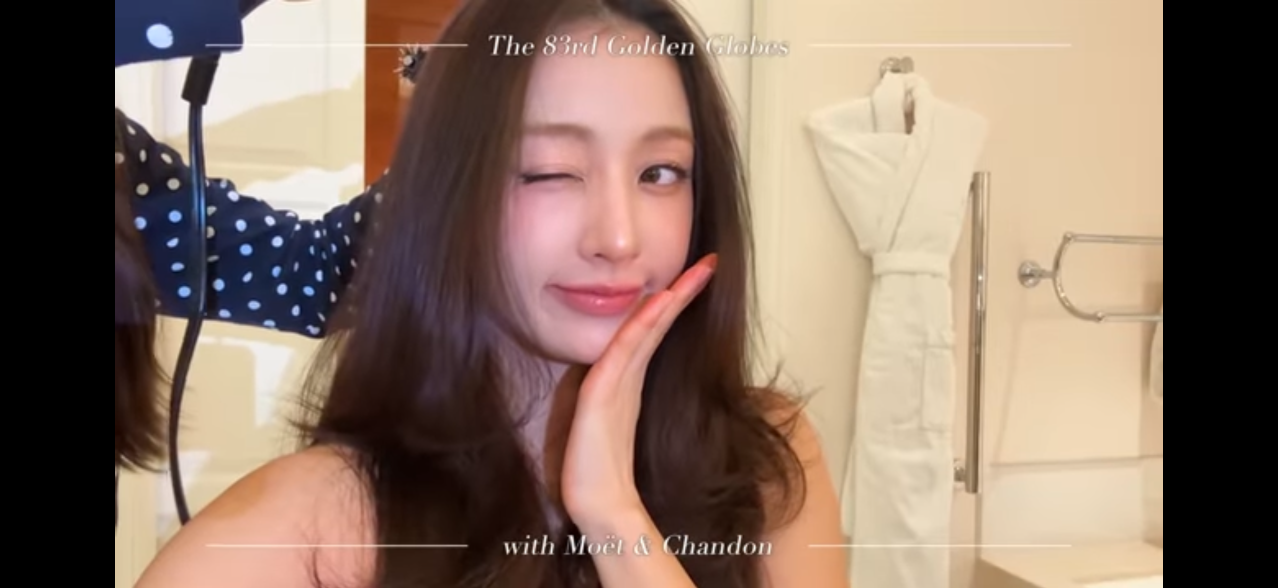 Behind-the-scenes cut of Jihyo (TWICE)