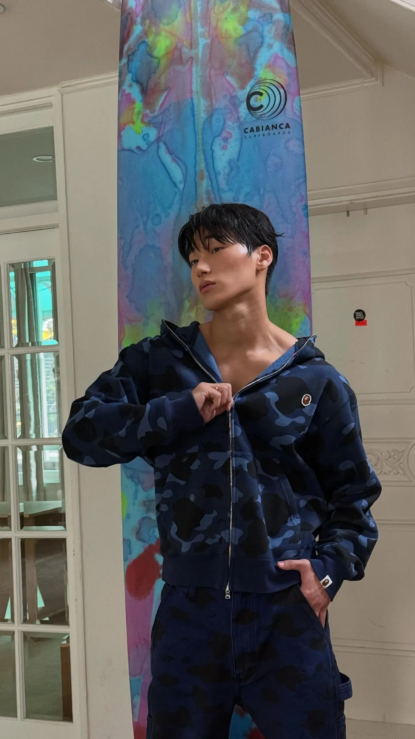 Recent activity shot of San (ATEEZ)