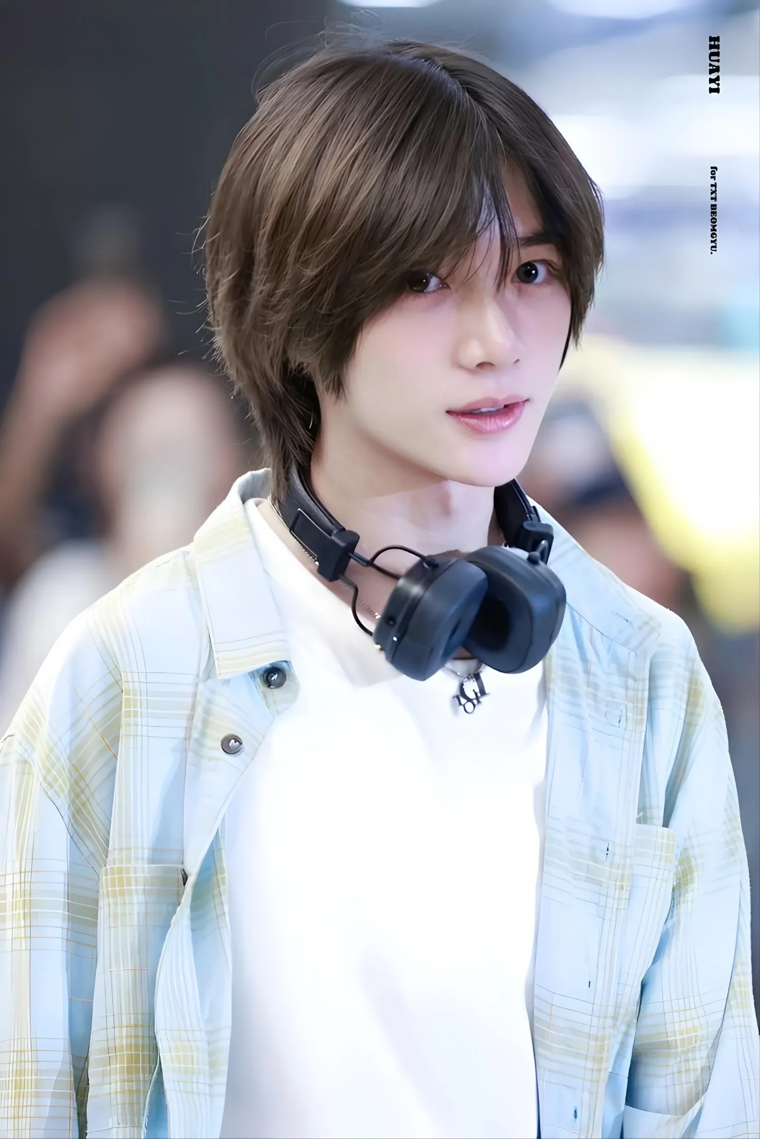A moment captured by Beomgyu (TOMORROW X TOGETHER)'s fan
