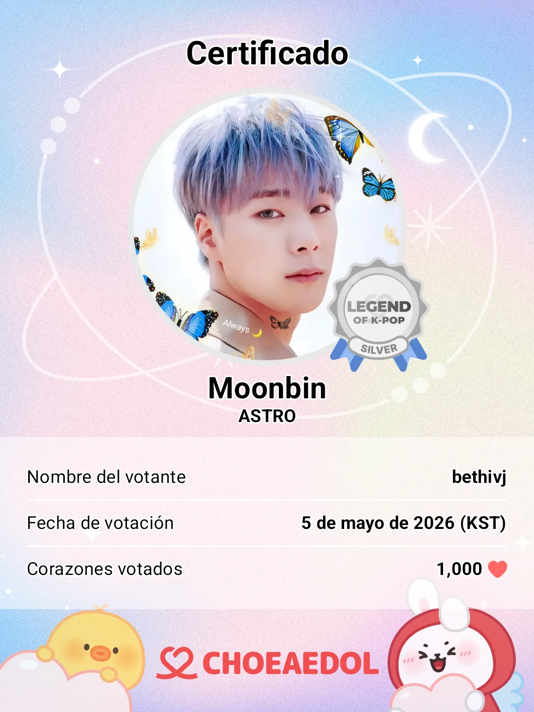 Behind-the-scenes cut of Moonbin (ASTRO)