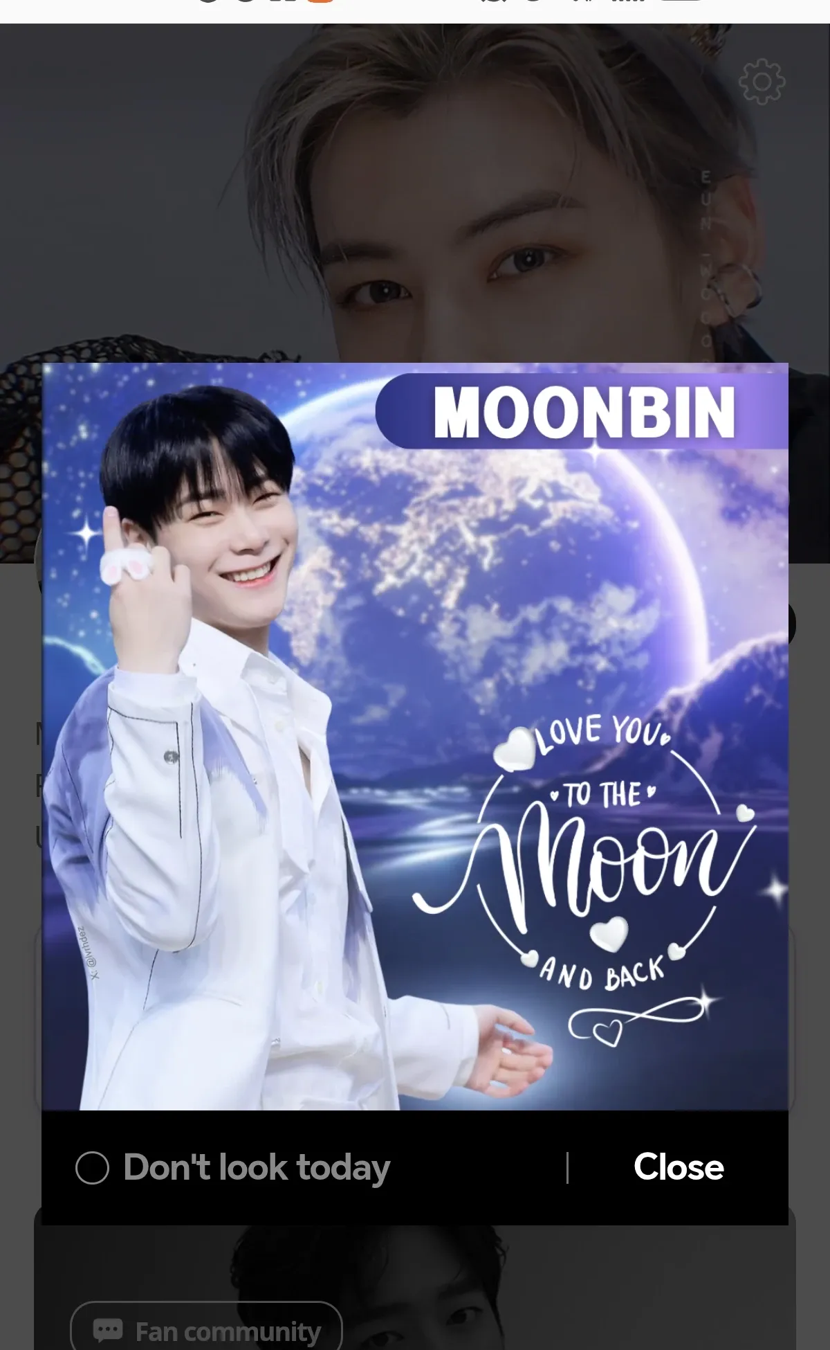 Latest photo of Moonbin (ASTRO)