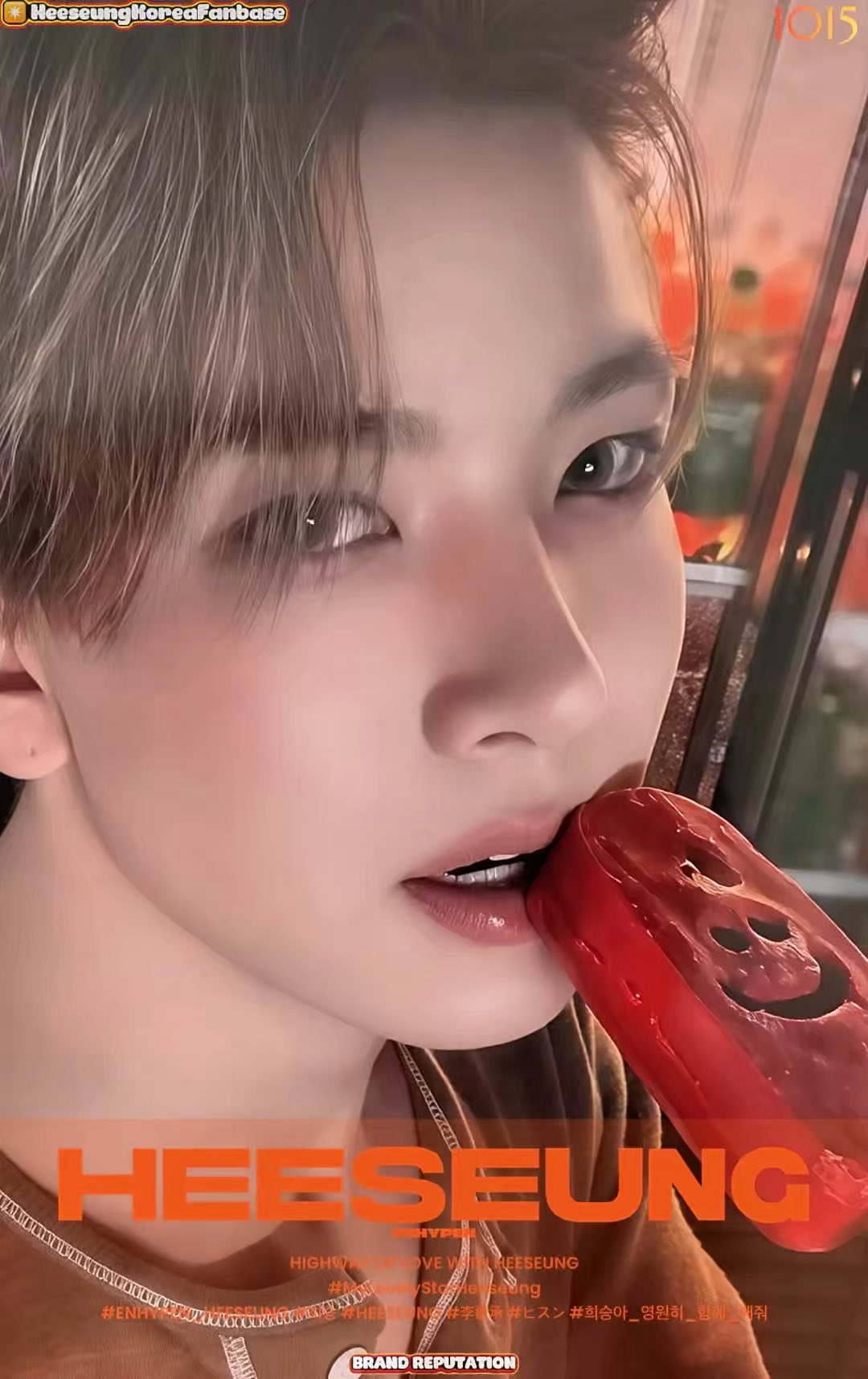 A moment captured by Heeseung (ENHYPEN)'s fan