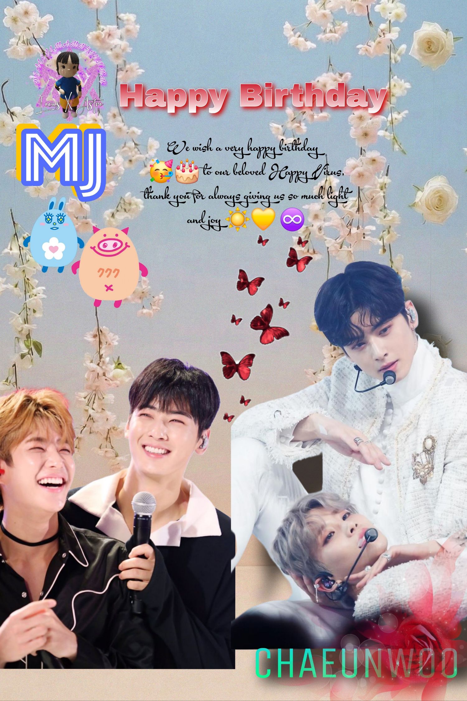 A moment captured by Eunwoo (ASTRO)'s fan