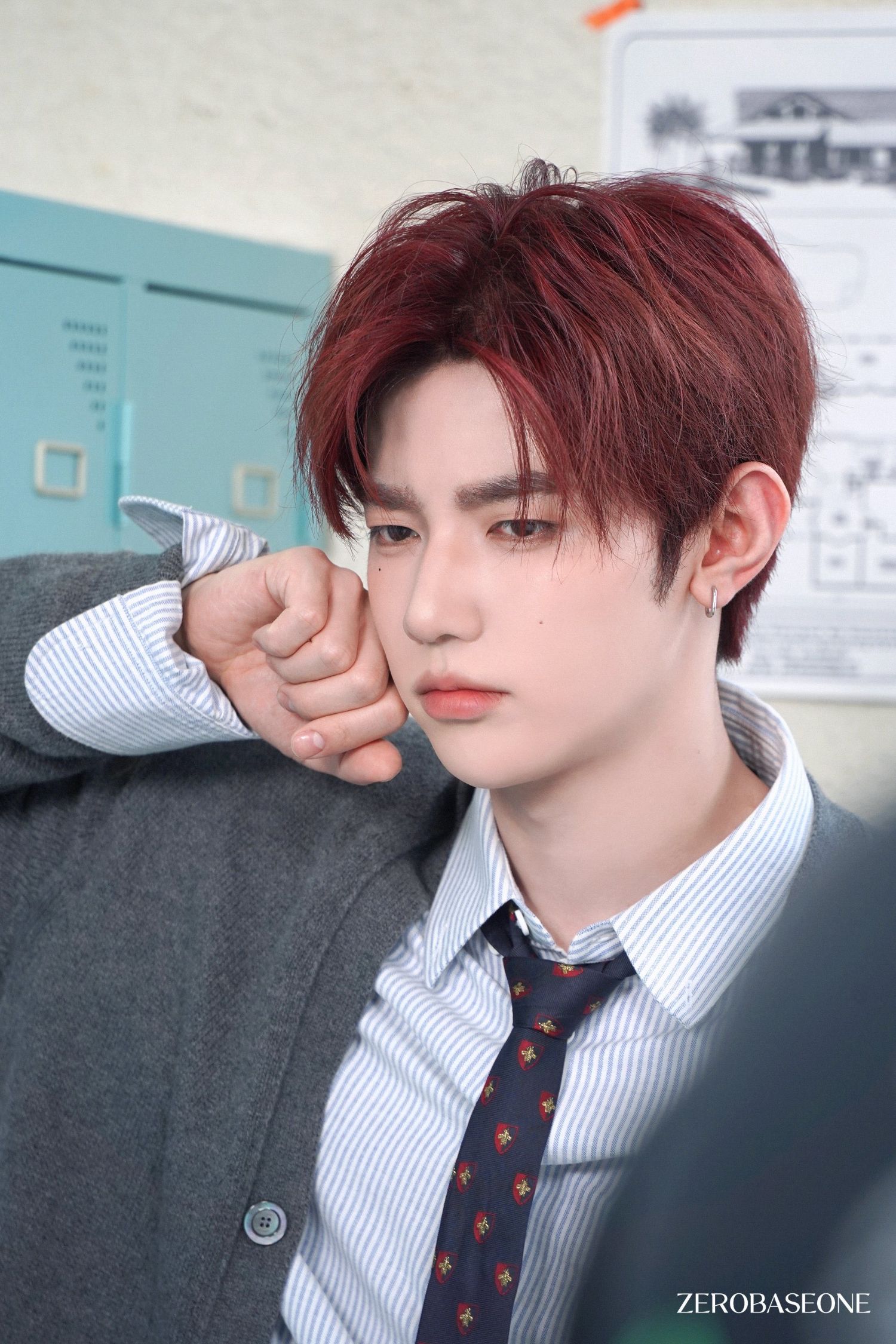 A moment captured by Zhang Hao (ZEROBASEONE)'s fan