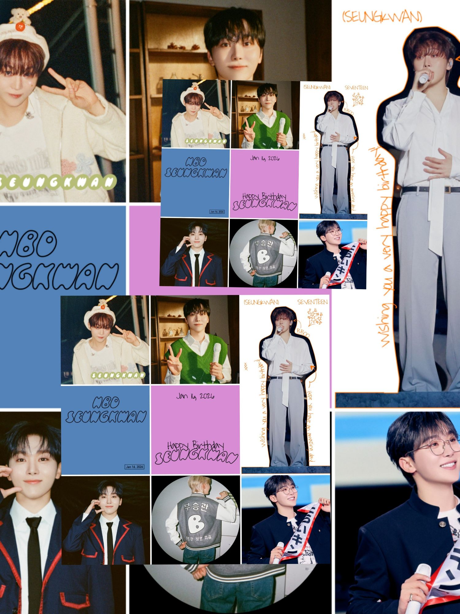 Latest photo of Seungkwan (SEVENTEEN)