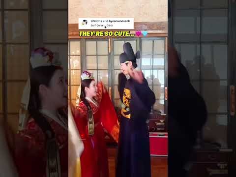 Behind-the-scenes cut of IU