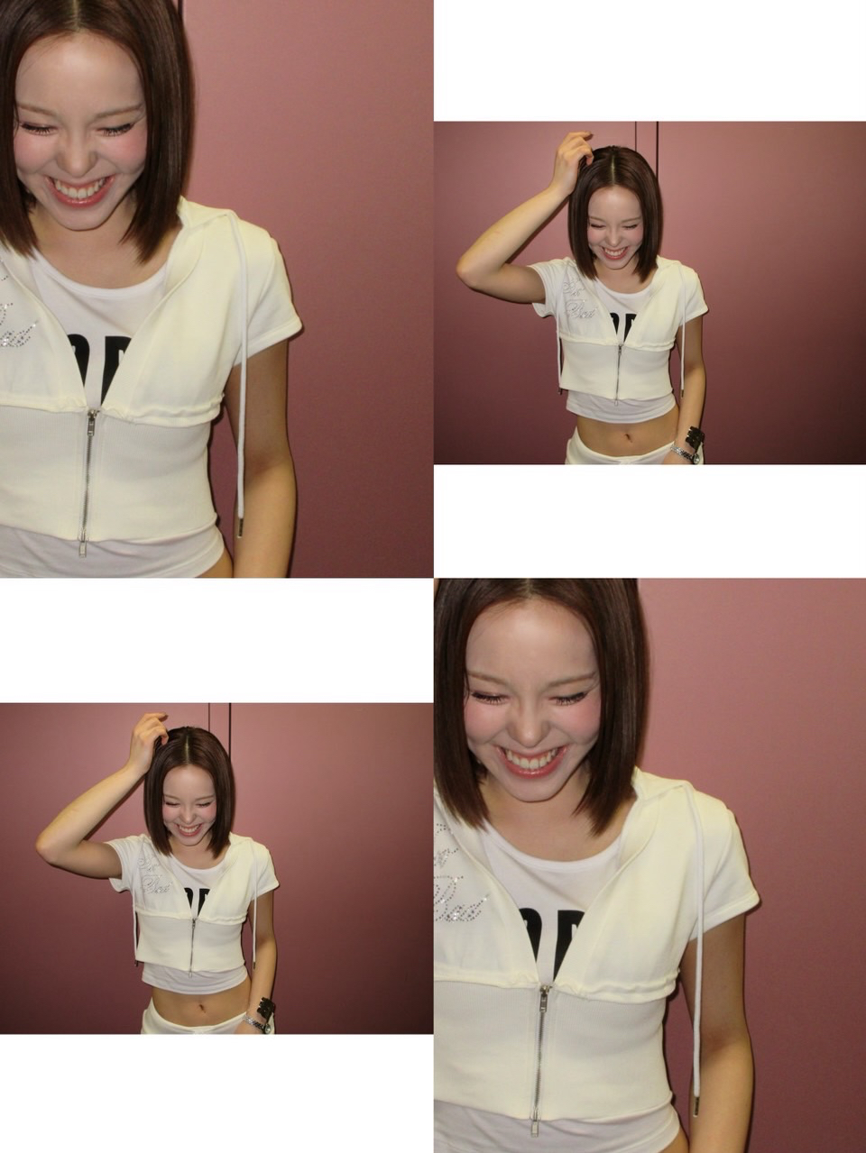 Behind-the-scenes cut of Mako (NiziU)