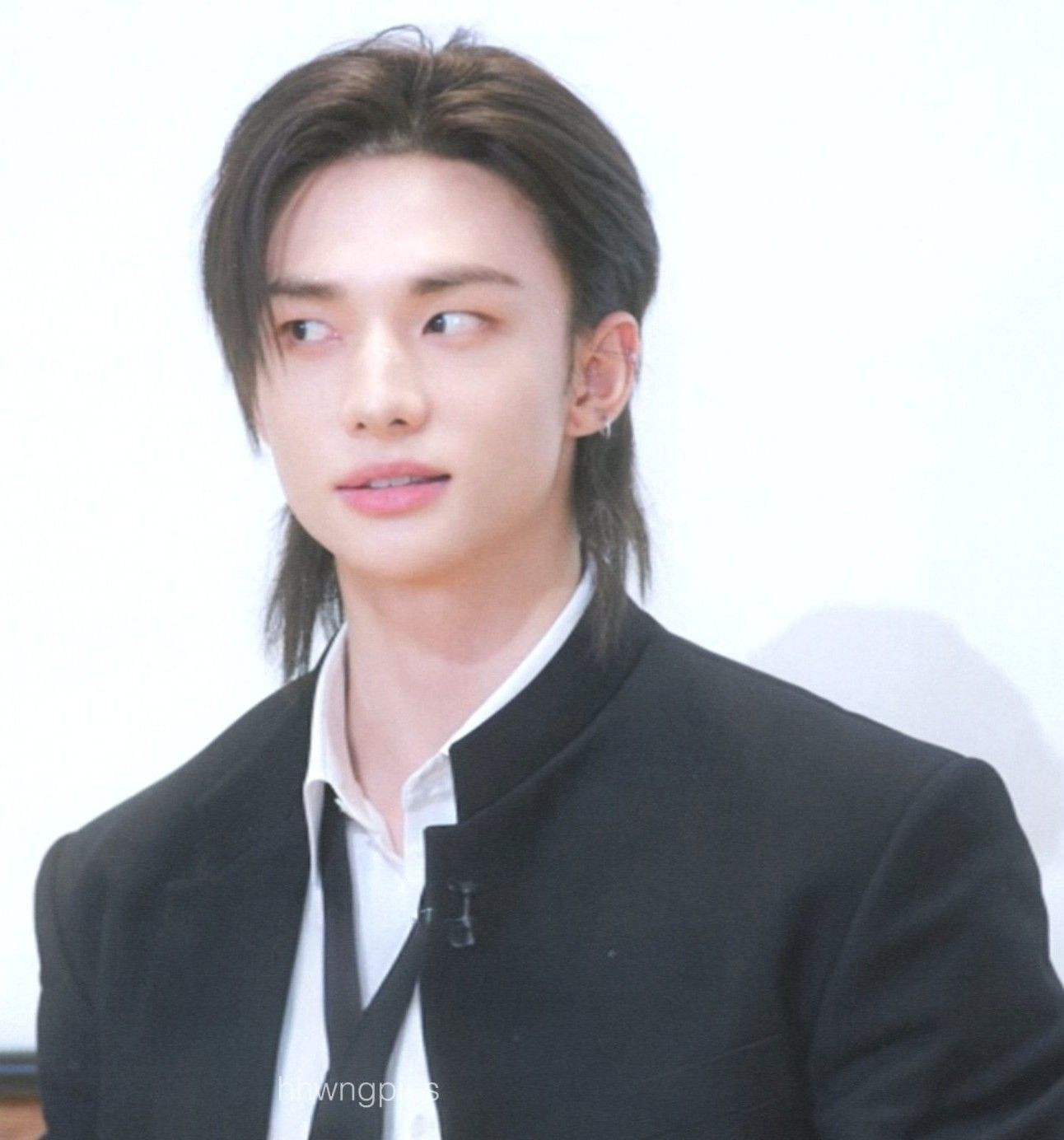 A moment captured by Hyunjin (Stray Kids)'s fan