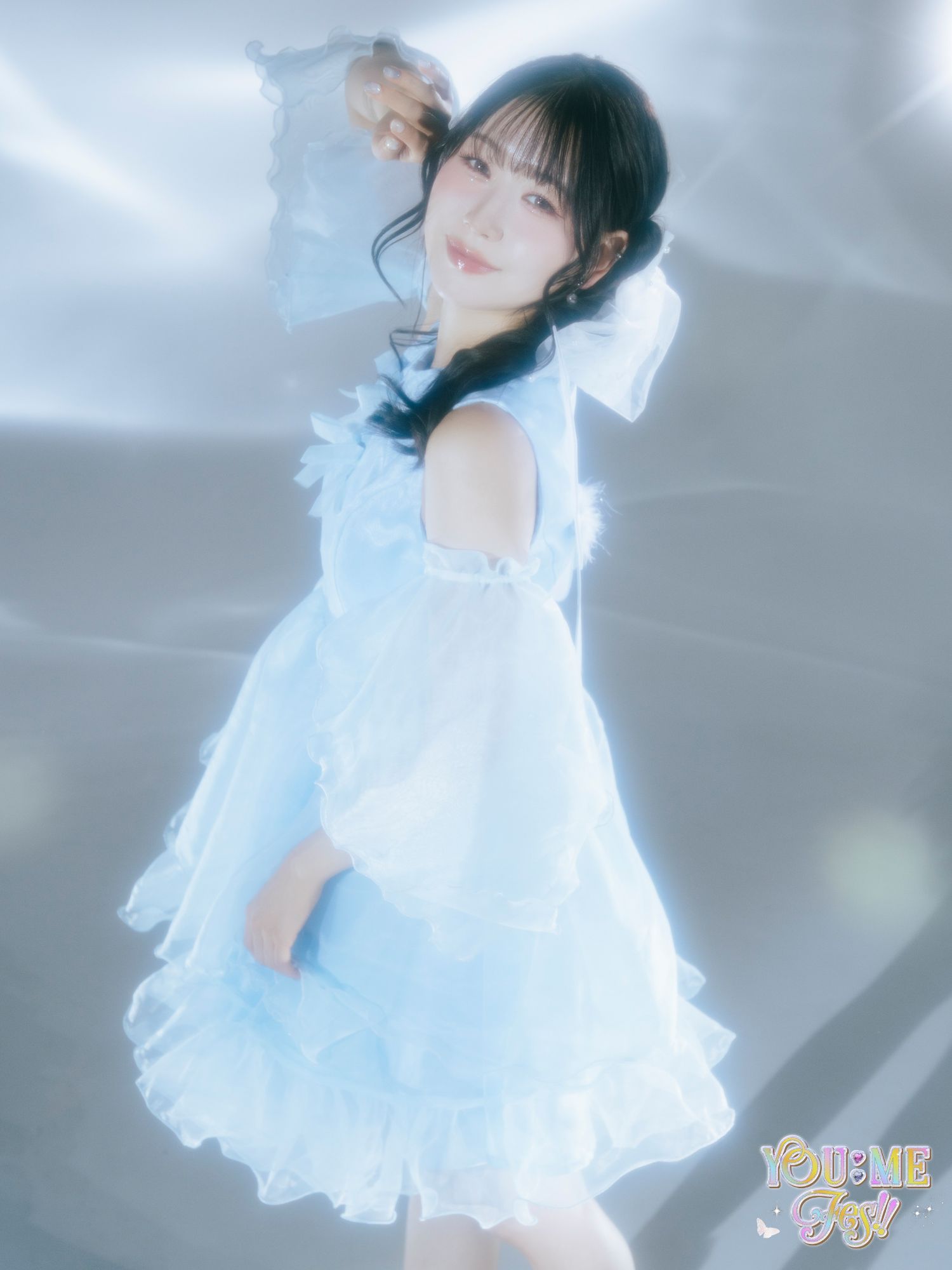 Behind-the-scenes cut of Kasahara Momona (ME:I)