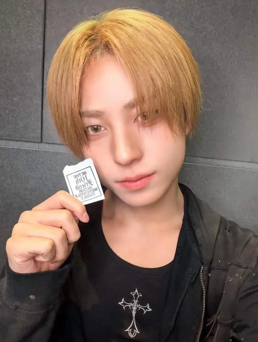 Recent activity shot of Taki (&TEAM)