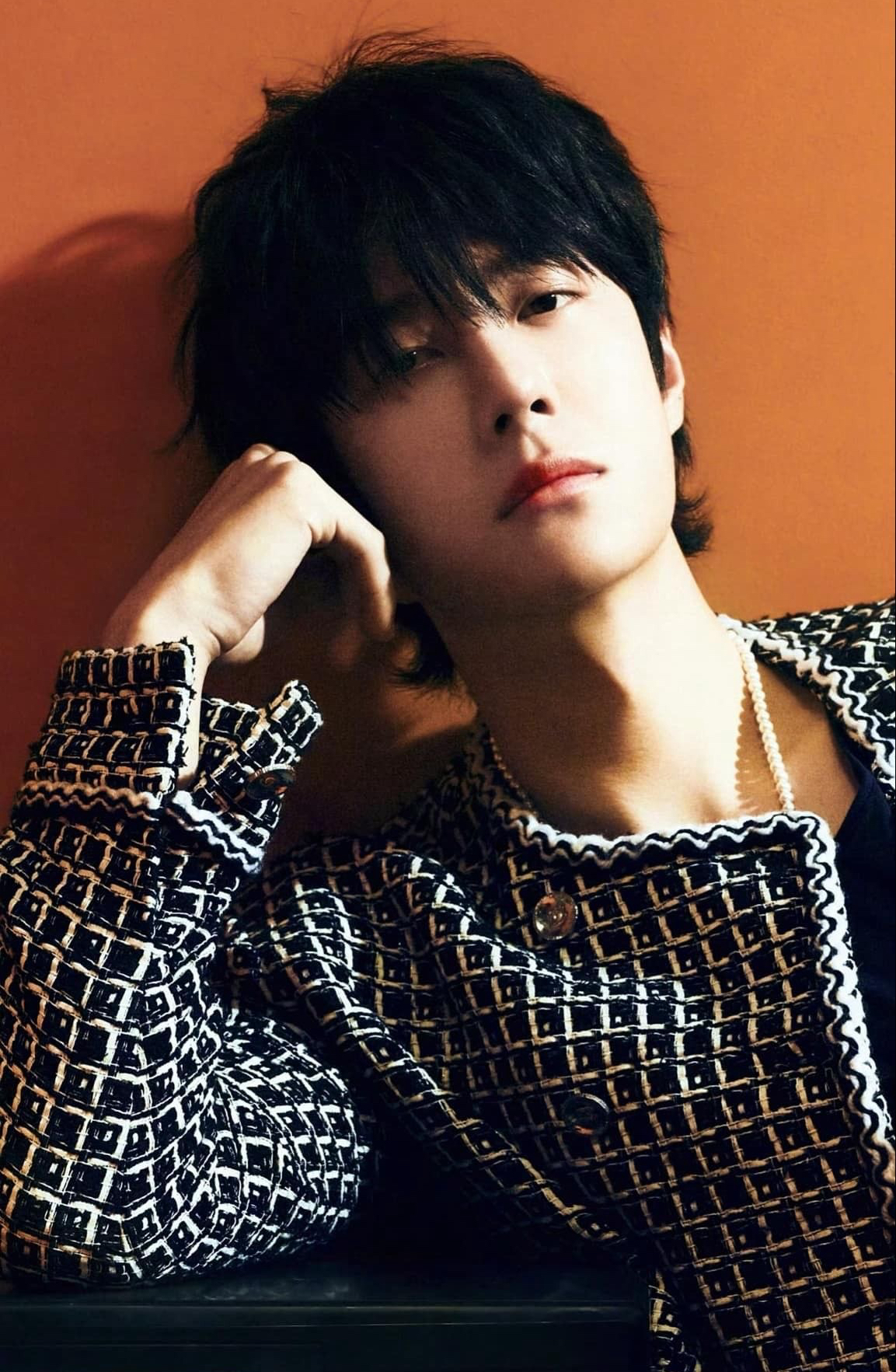 A moment captured by Wang Yibo's fan