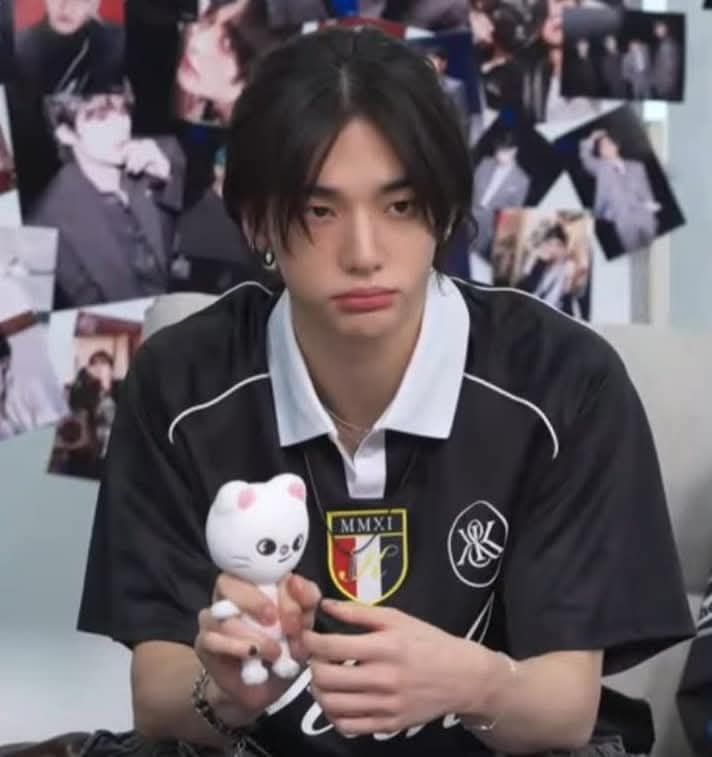 A moment captured by Hyunjin (Stray Kids)'s fan