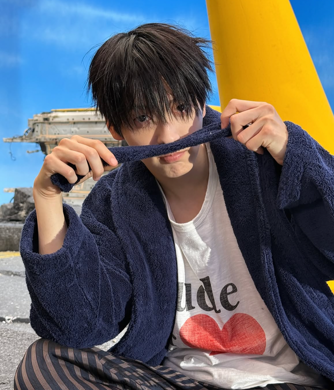 Recent activity shot of Soobin (TOMORROW X TOGETHER)