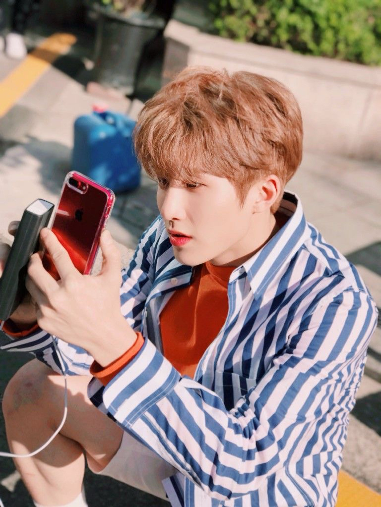 Recent activity shot of Jinjin (ASTRO)