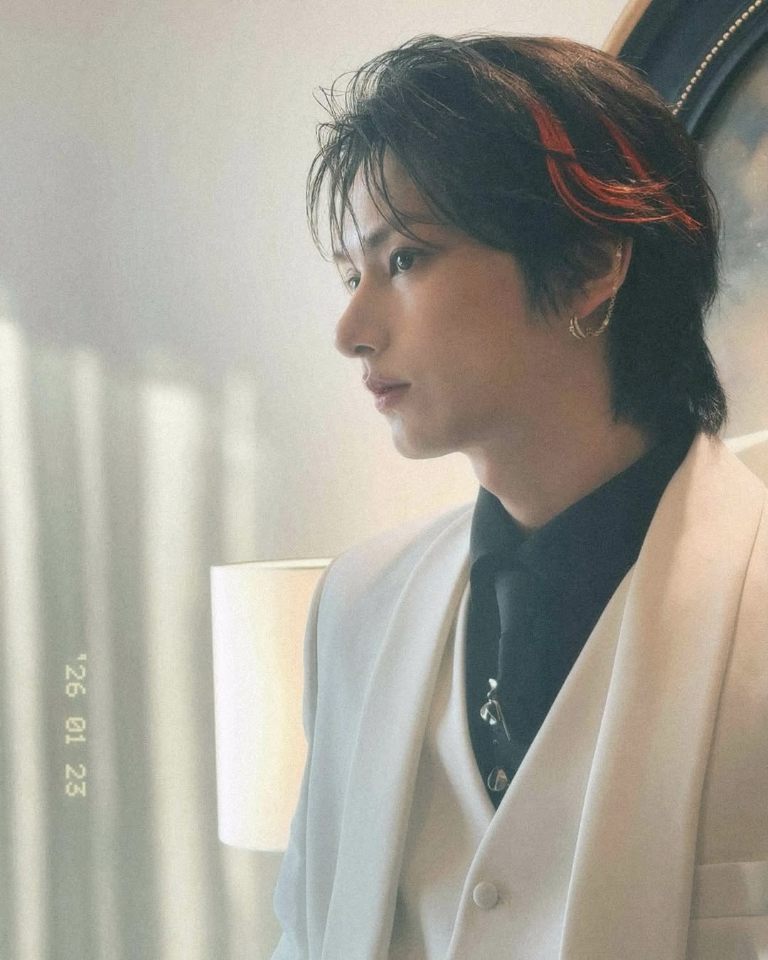 A moment captured by Jun (SEVENTEEN)'s fan