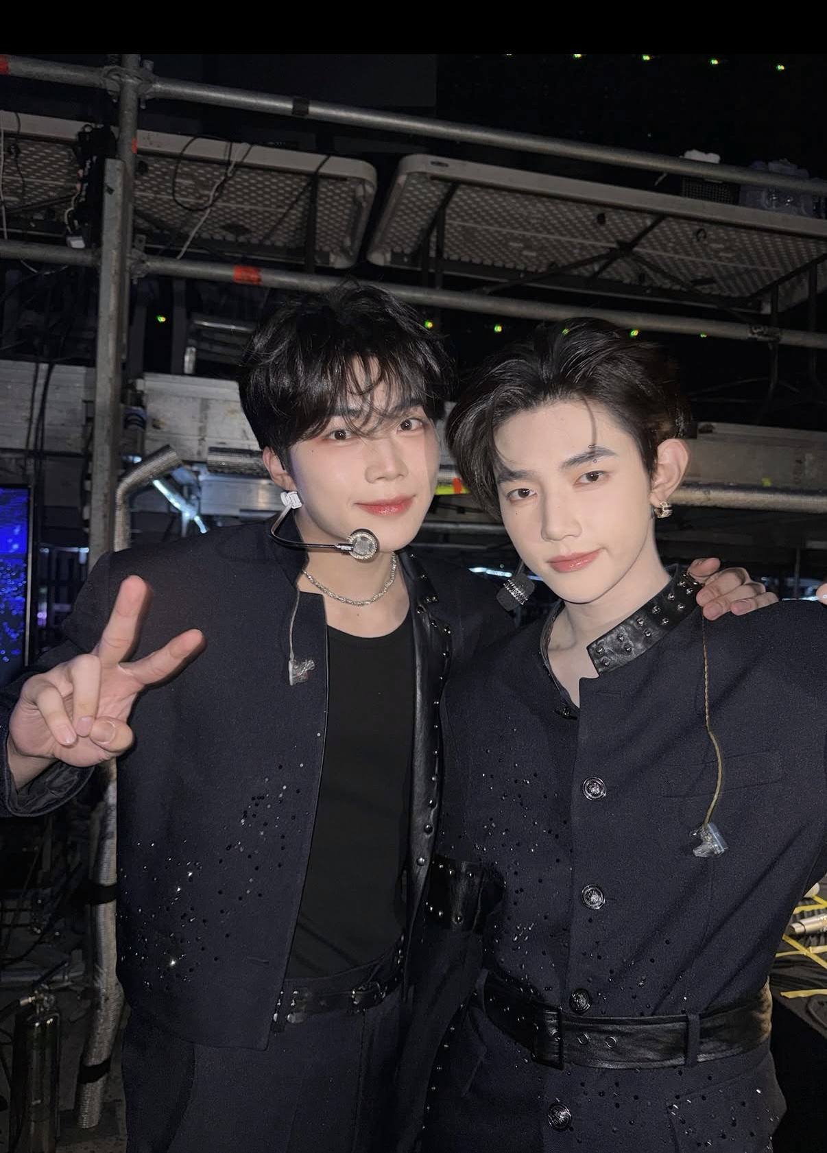 A moment captured by Park Gunwook (ZEROBASEONE)'s fan