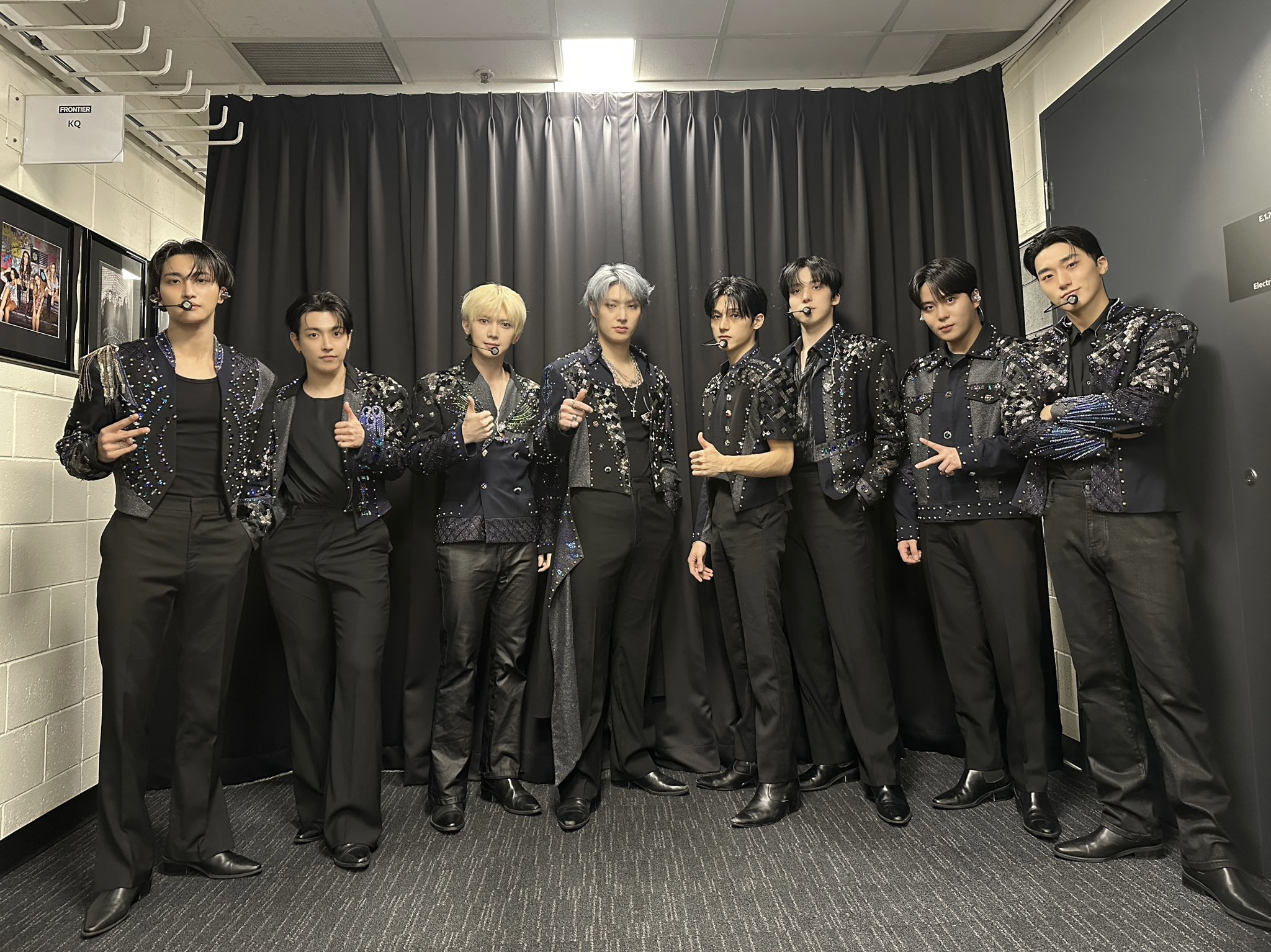 Recent activity shot of Seonghwa (ATEEZ)