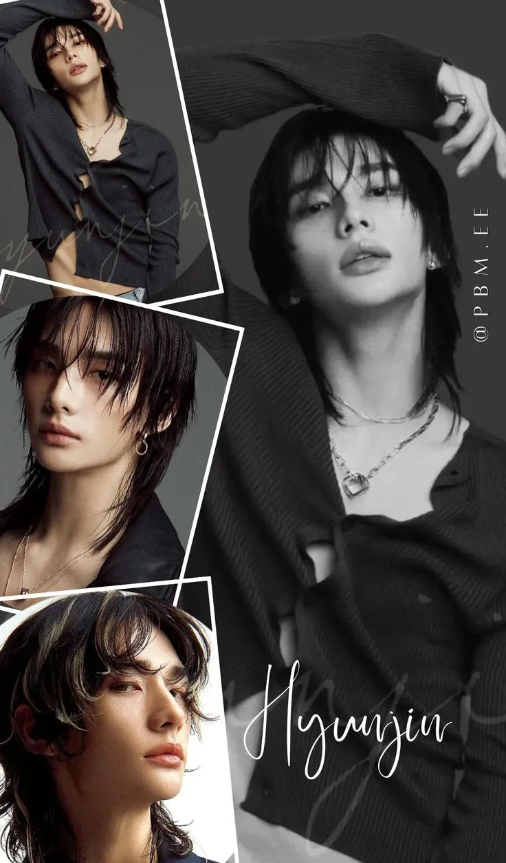 Fan-made special wallpaper for Hyunjin (Stray Kids)