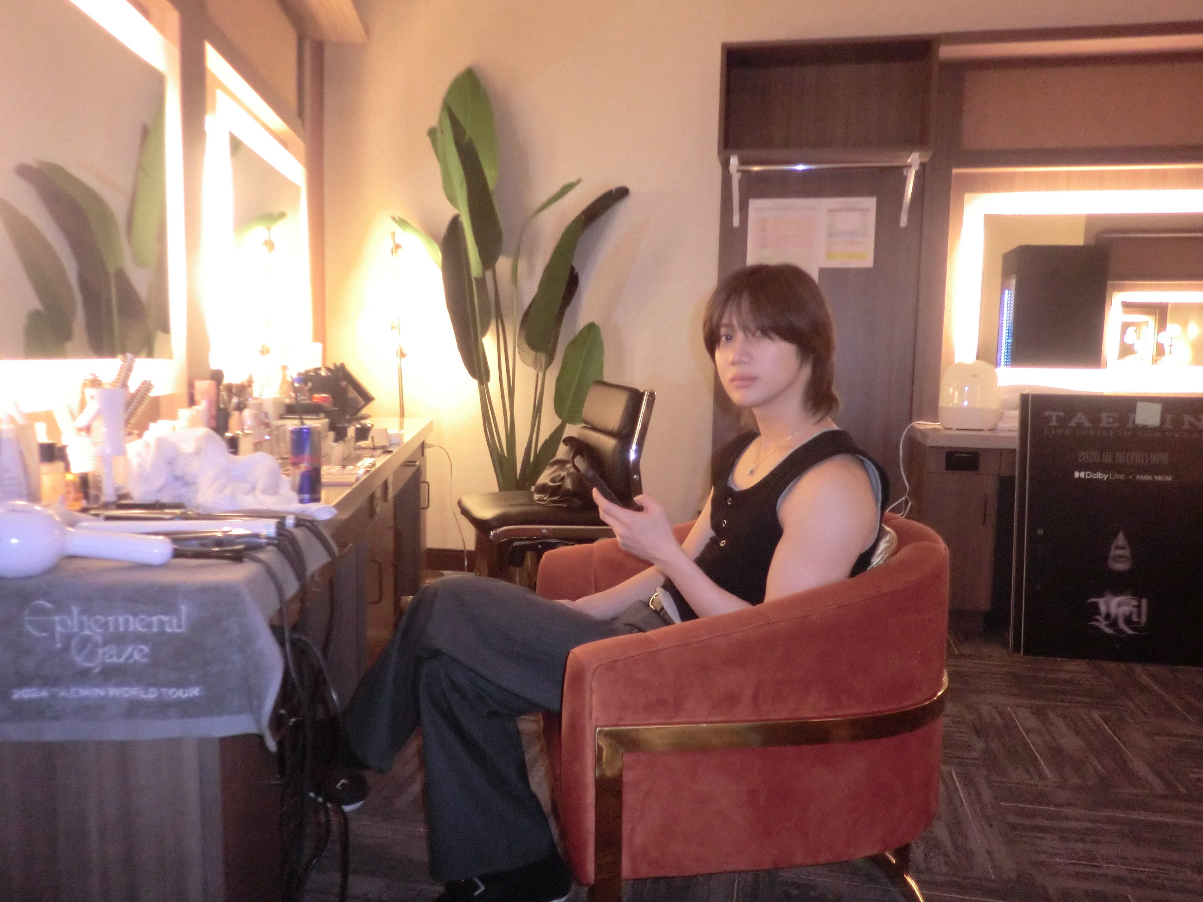 A moment captured by Taemin (SHINee)'s fan