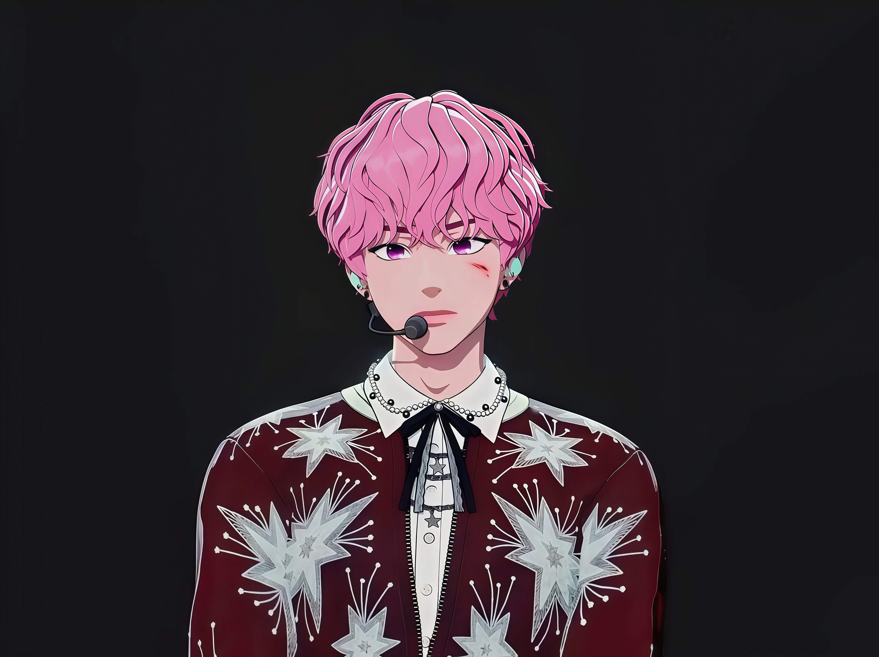 Recent activity shot of Bamby (PLAVE)