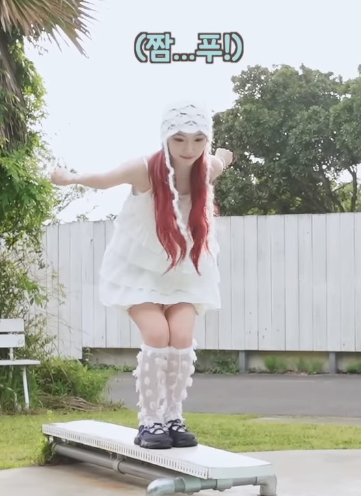 ソ・ヨンウン (Kep1er)の舞台裏ショット