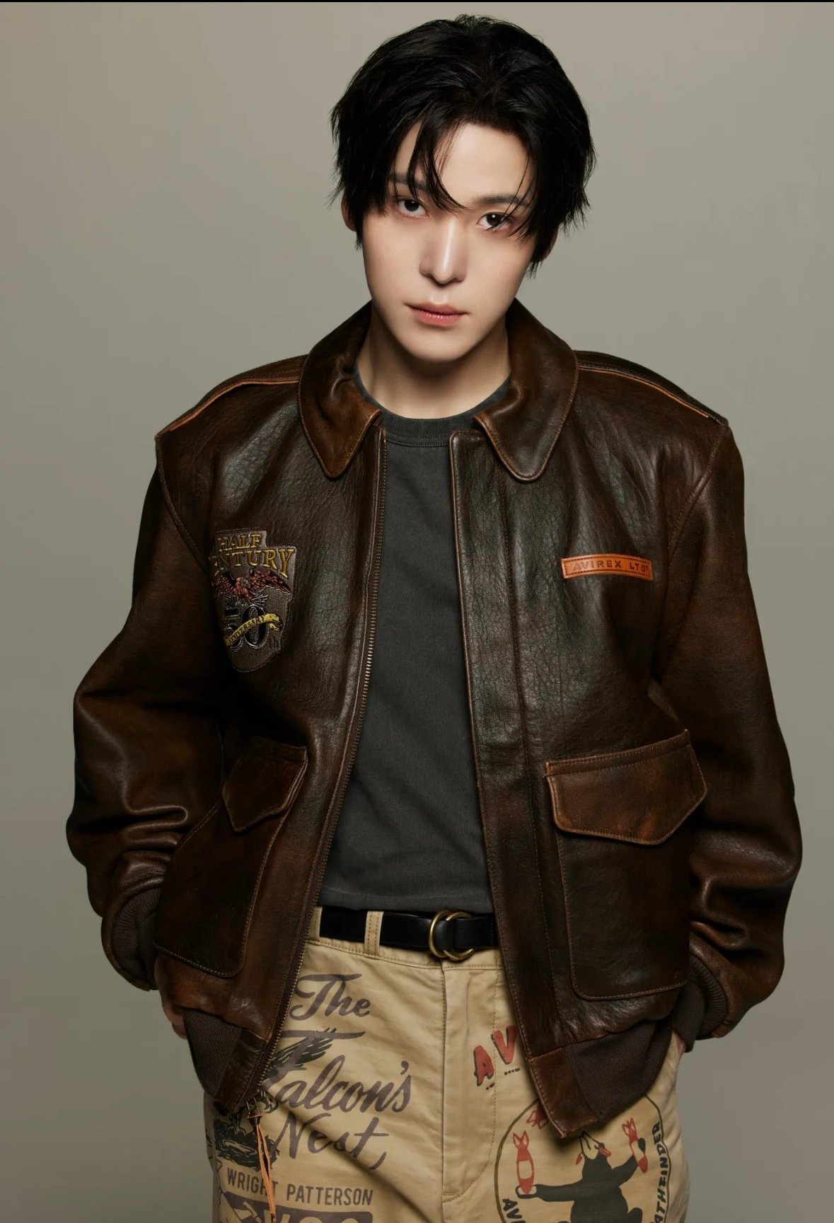 Behind-the-scenes cut of Yunho (ATEEZ)