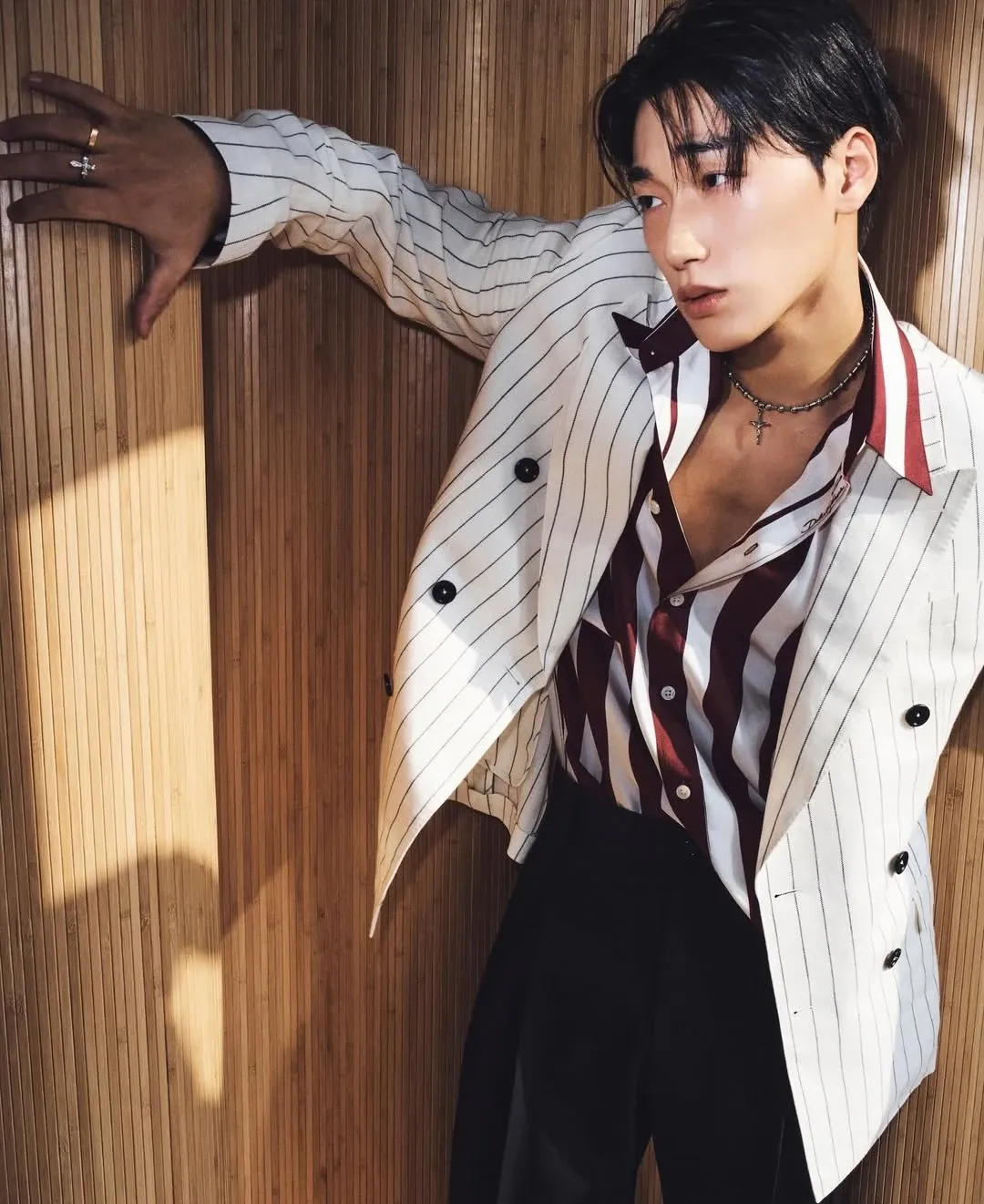 Behind-the-scenes cut of San (ATEEZ)