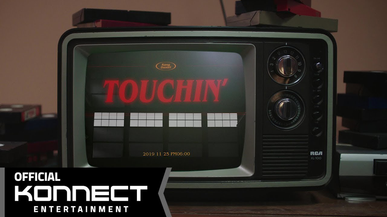 강다니엘의 비하인드 컷