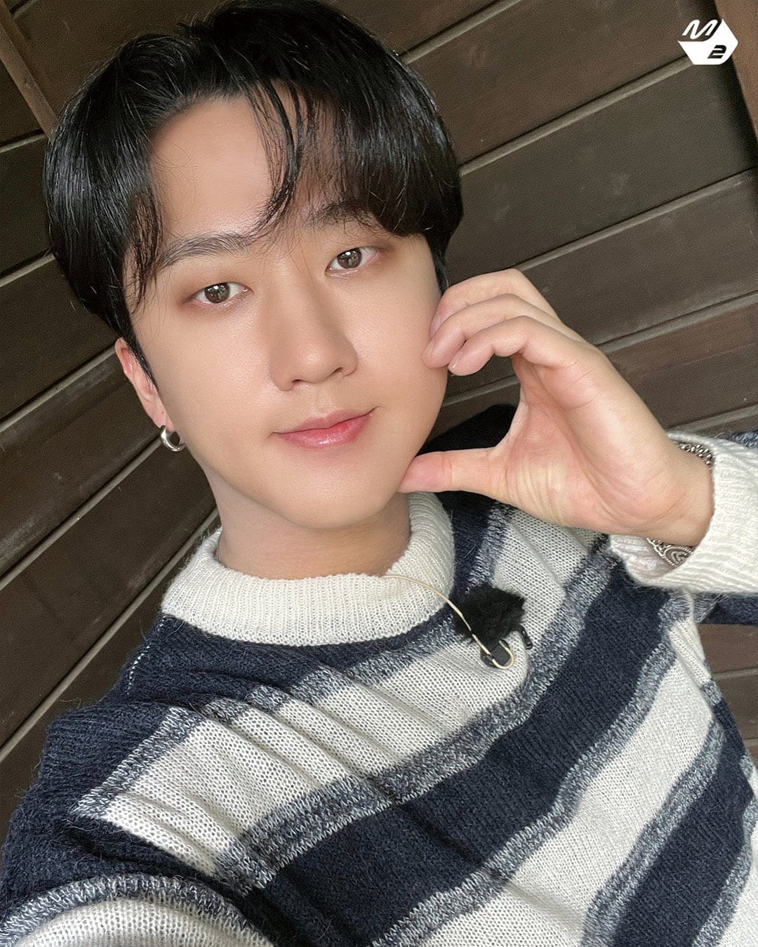 A moment captured by Changbin (Stray Kids)'s fan