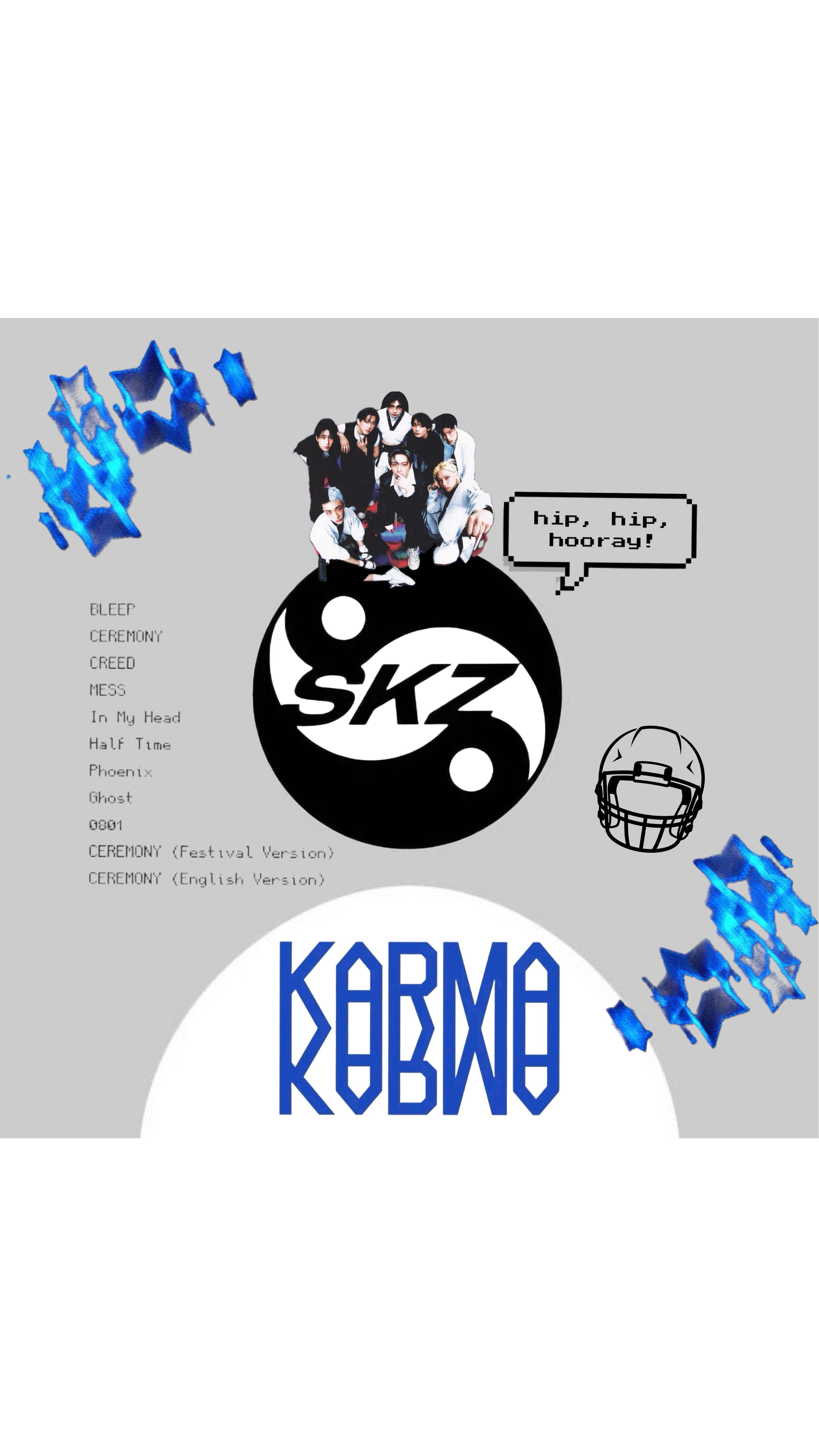 A moment captured by Stray Kids's fan