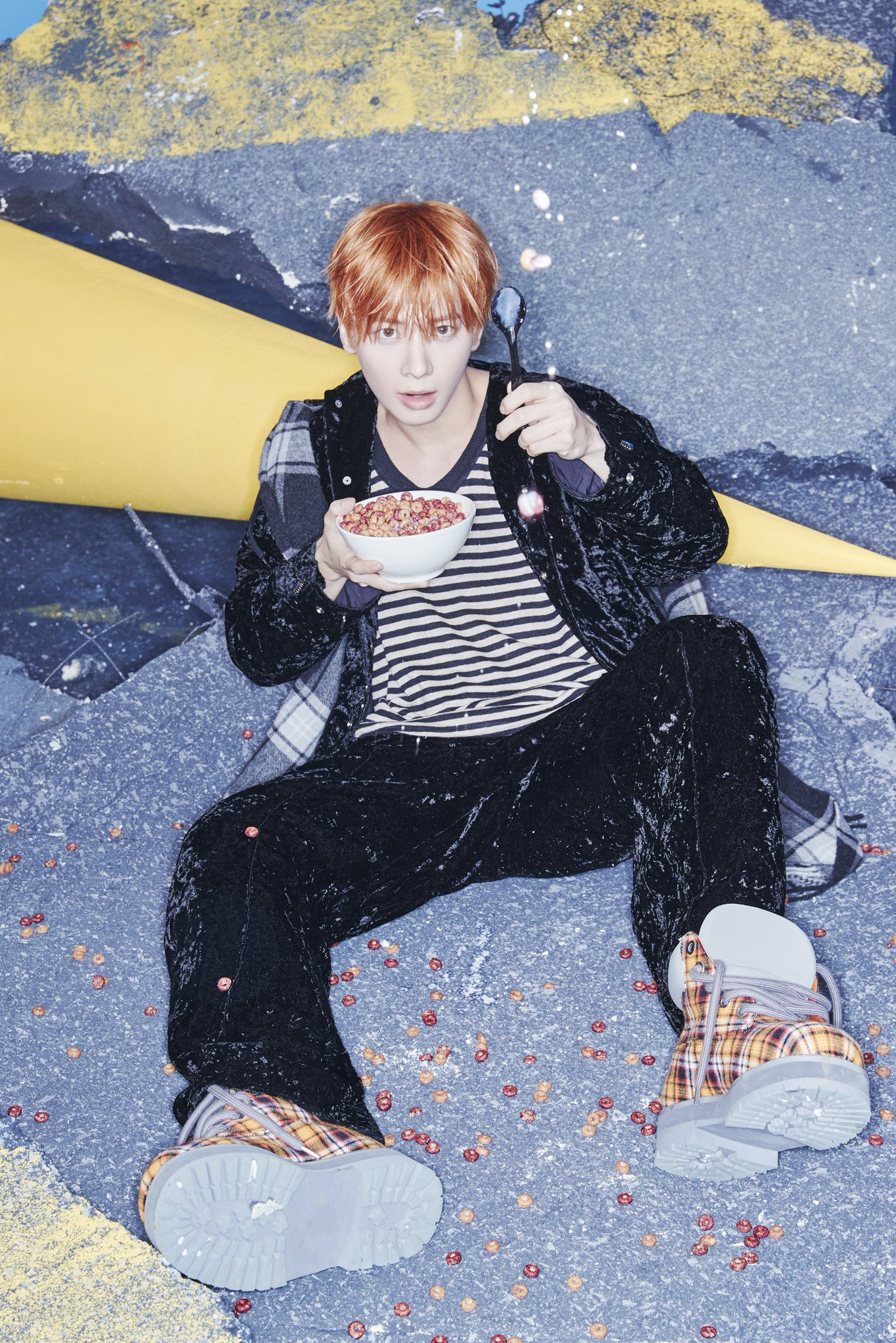 Recent activity shot of Taehyun (TOMORROW X TOGETHER)