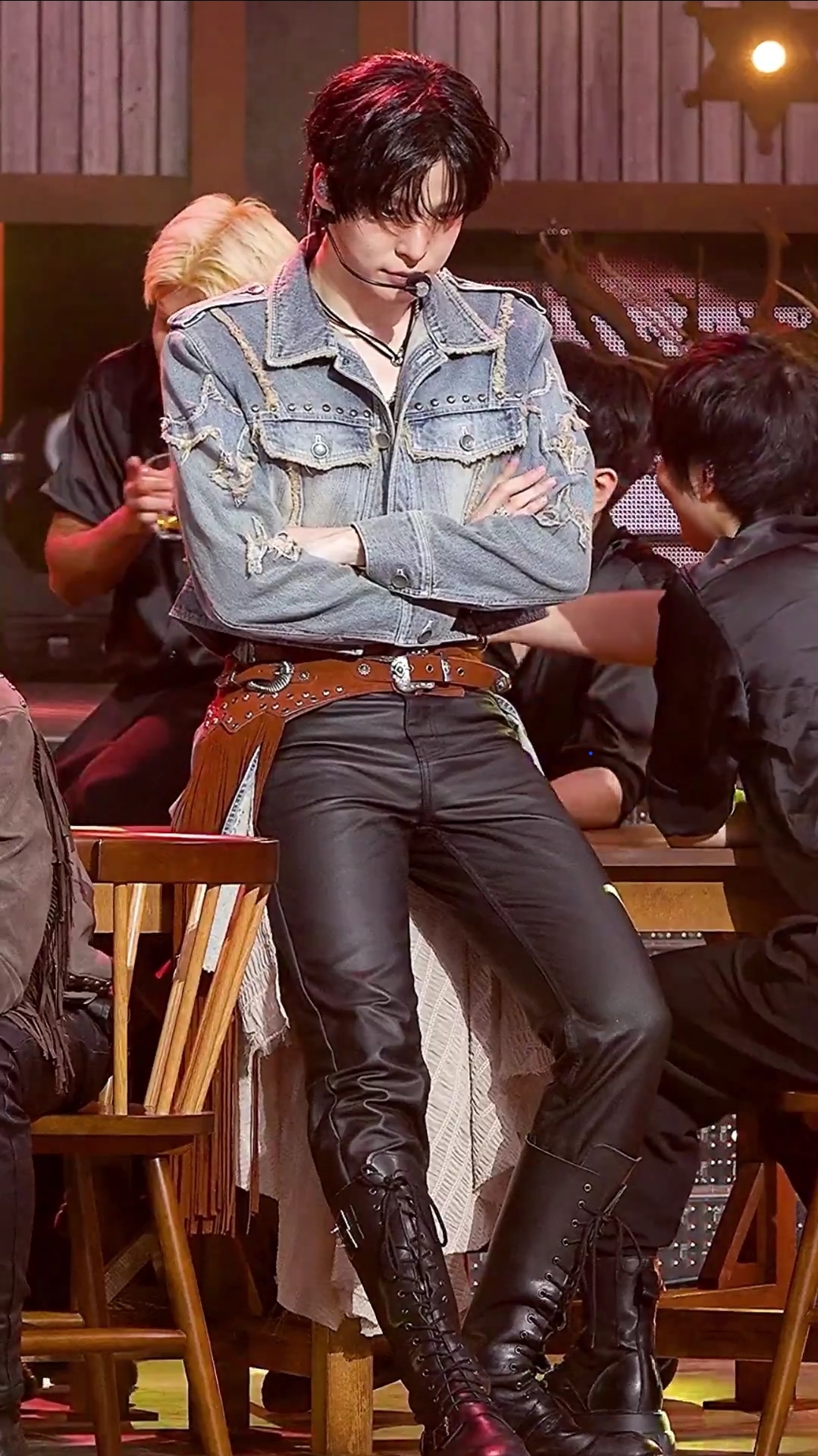 A moment captured by Yunho (ATEEZ)'s fan