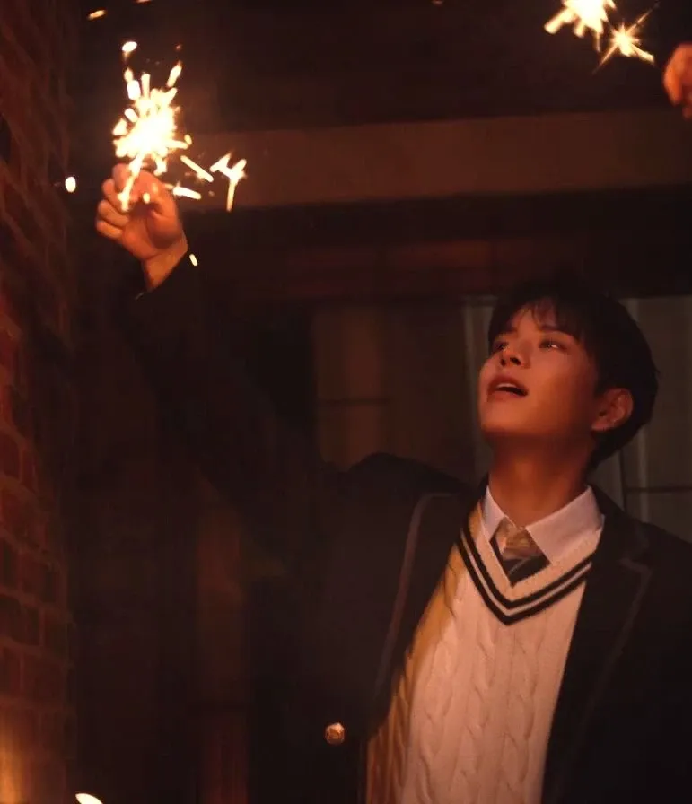 A moment captured by Seungmin (Stray Kids)'s fan