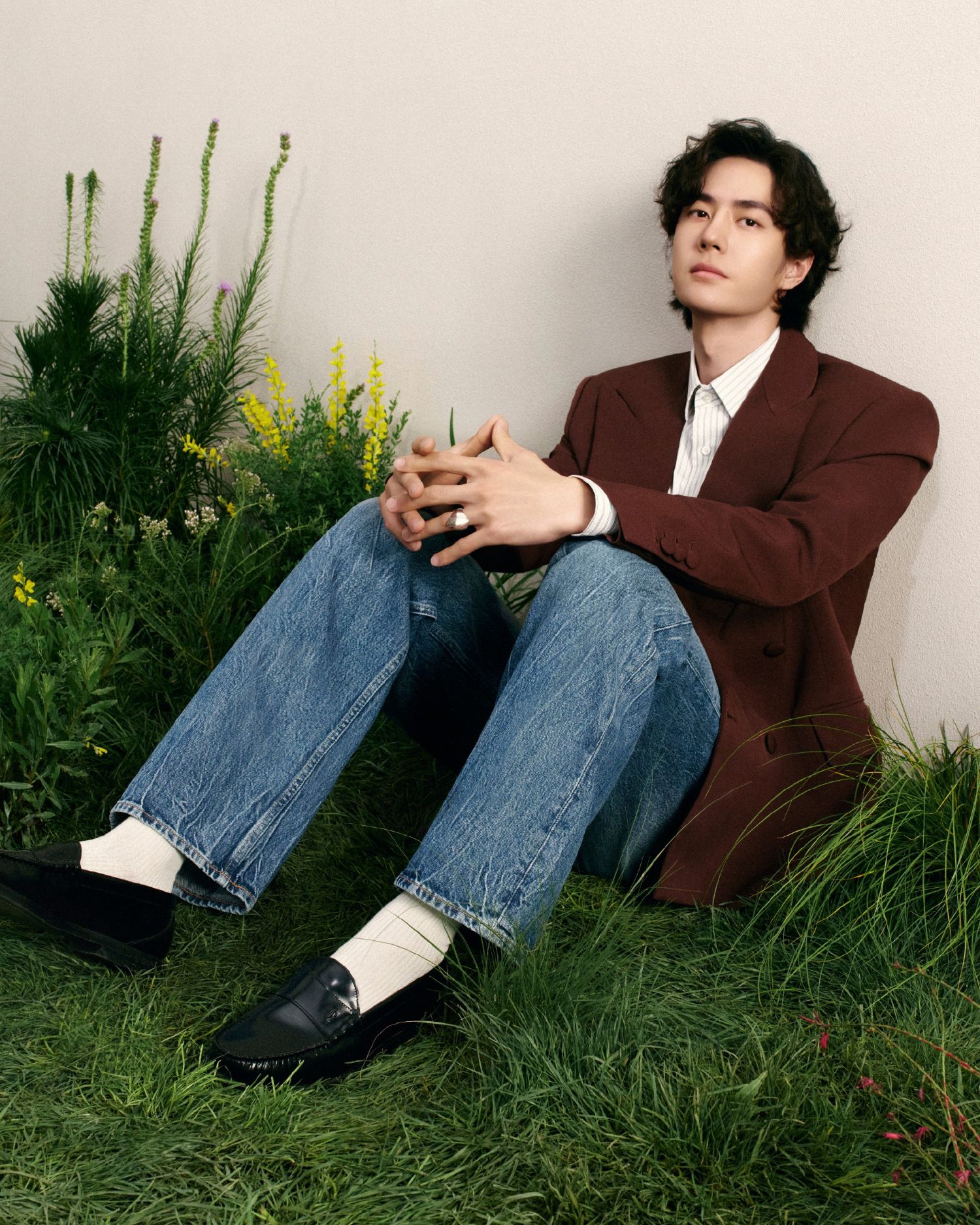 Recent activity shot of Wang Yibo