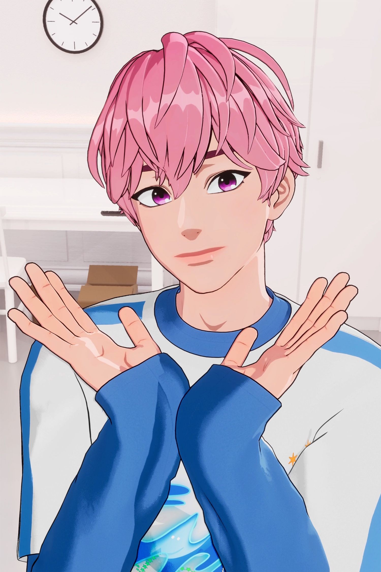 Recent activity shot of Bamby (PLAVE)