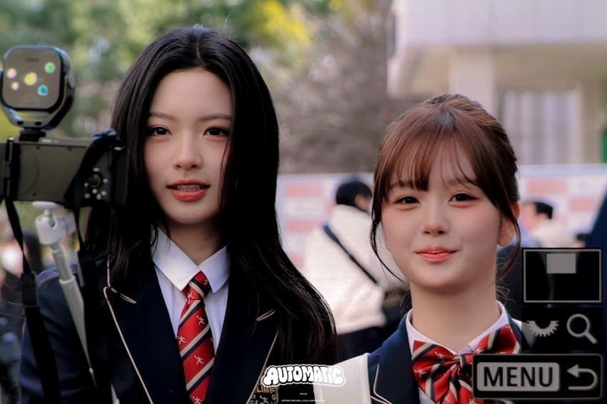 A moment captured by tripleS's fan