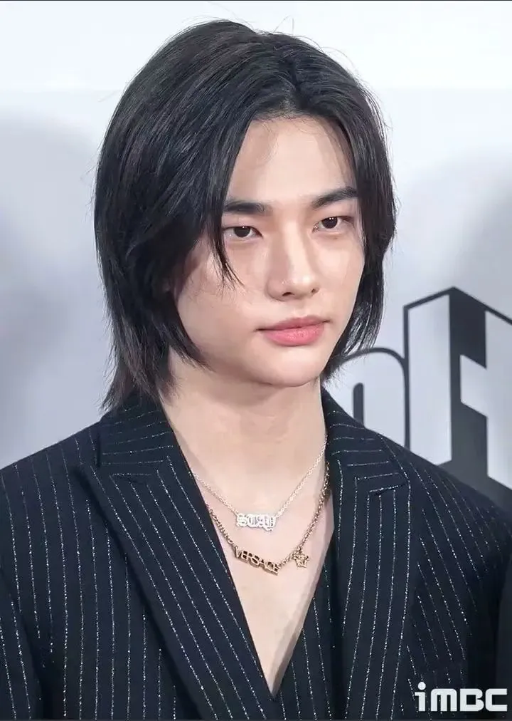 A moment captured by Hyunjin (Stray Kids)'s fan