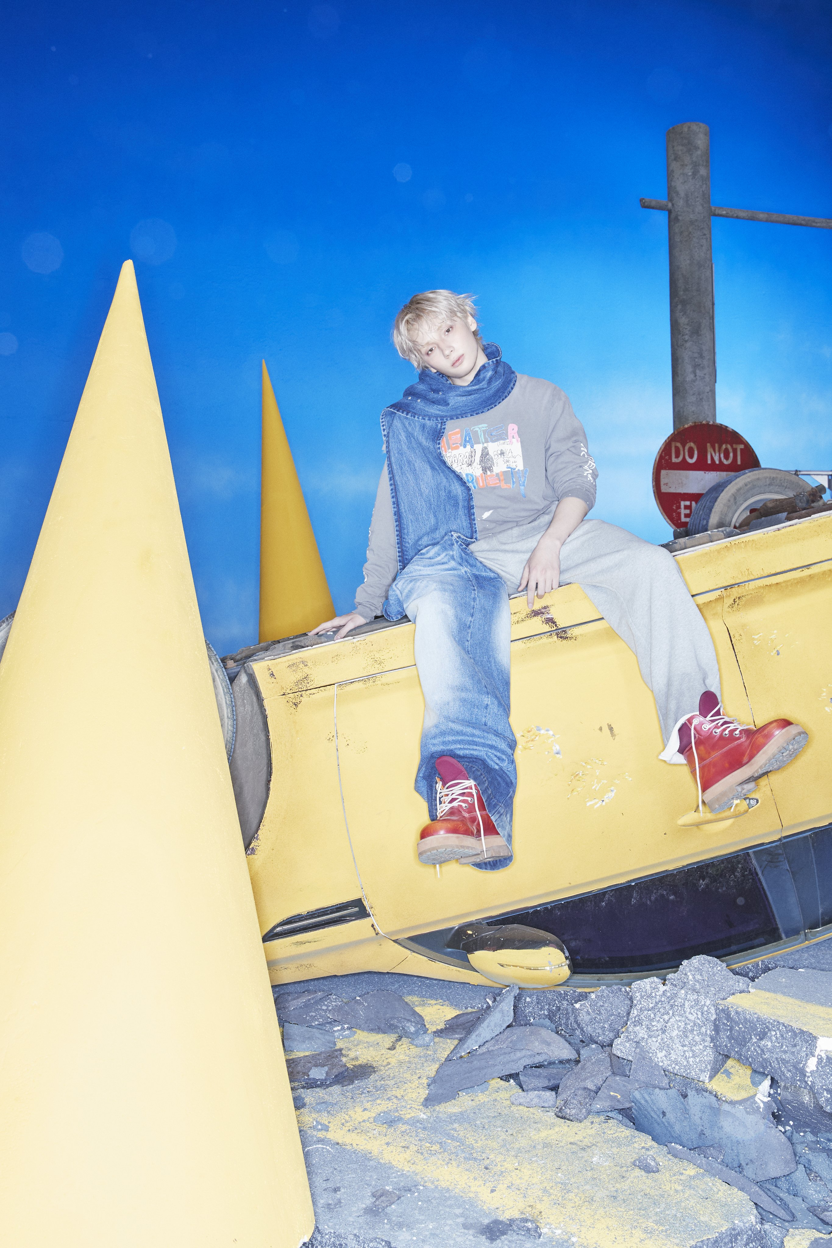 Recent activity shot of HueningKai (TOMORROW X TOGETHER)